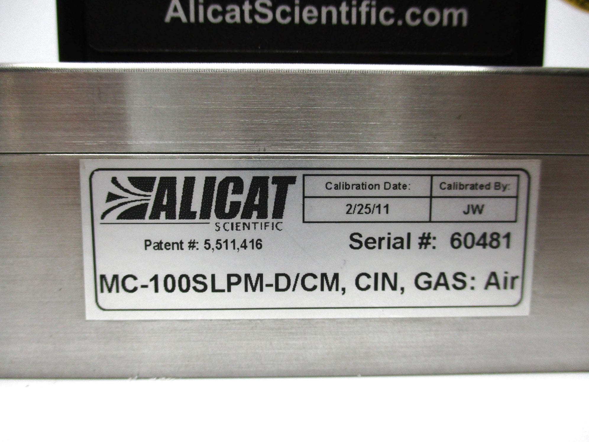 ALICAT MC-100SLPM-D/CM NSMP