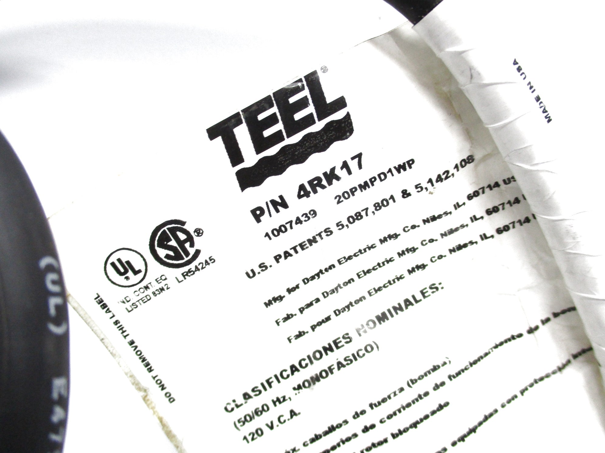 TEEL 4RK17 NSMP