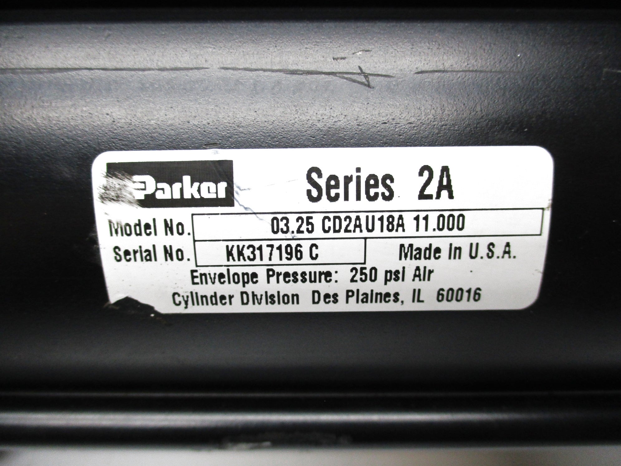 PARKER 03.25CD2AU18A11.00 NSNP