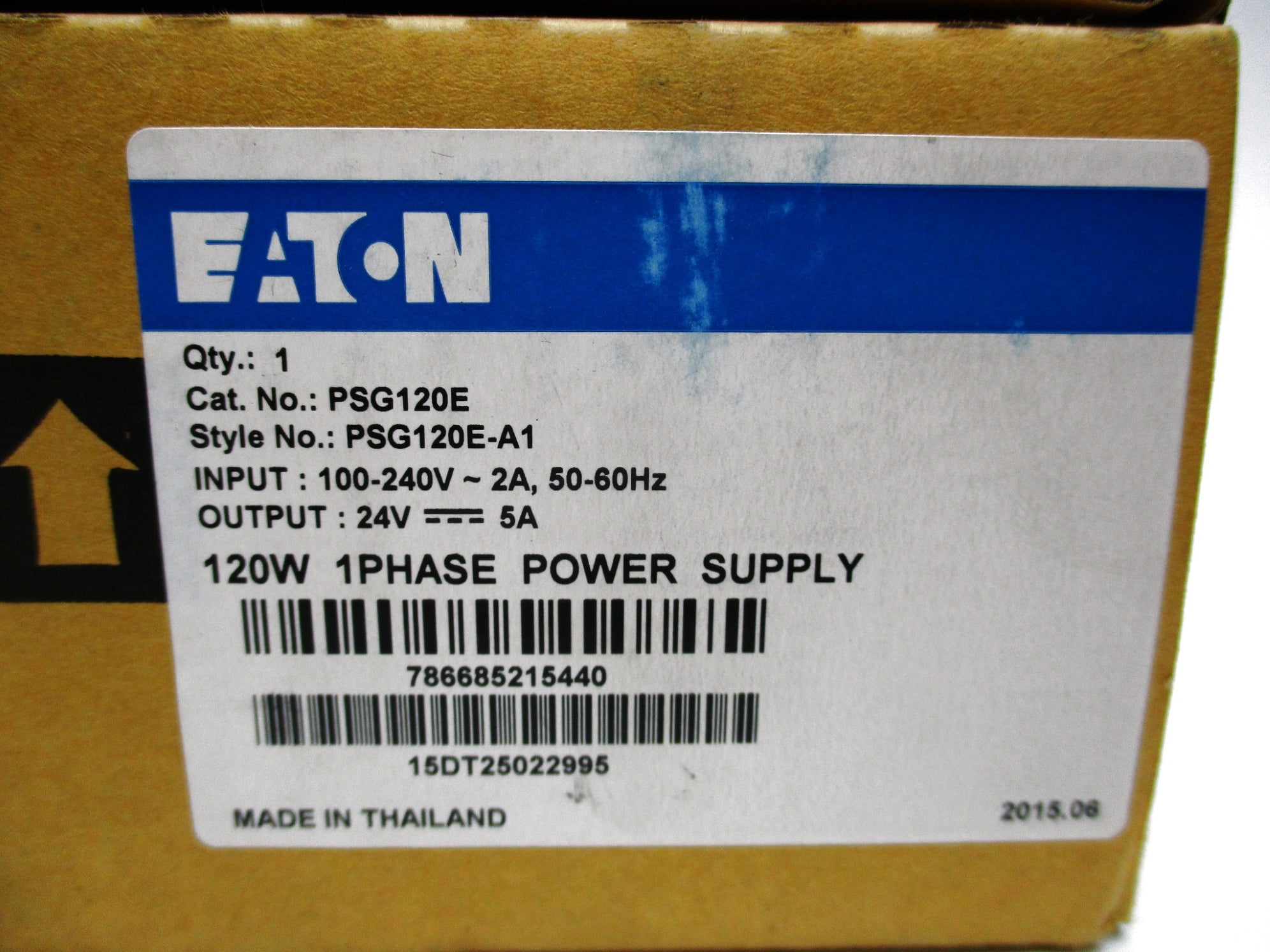 EATON PSG120E 100-240V 2A NSMP