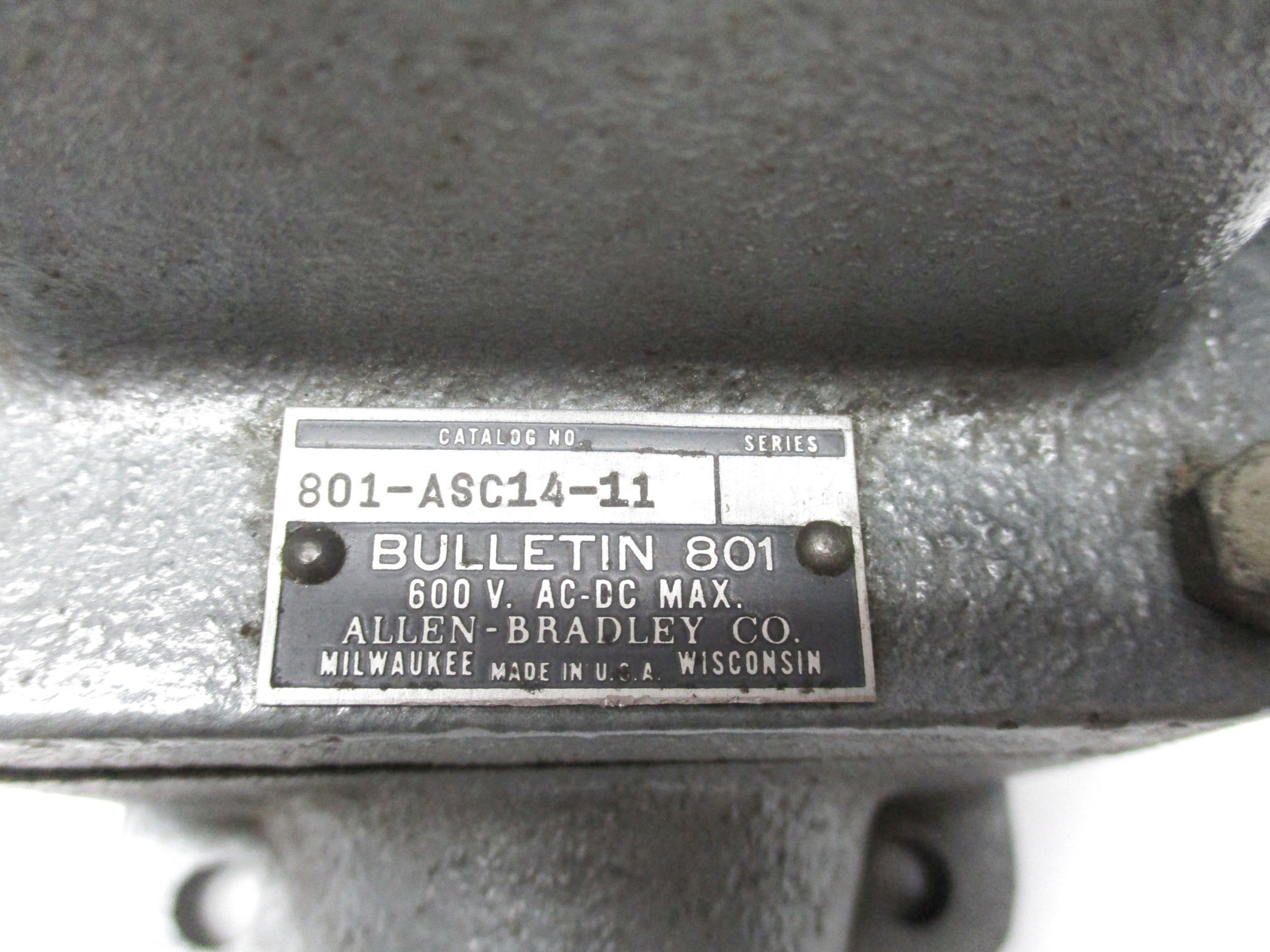 INDUSTRIAL SPARE PART 801-ASC14-11 NSNP