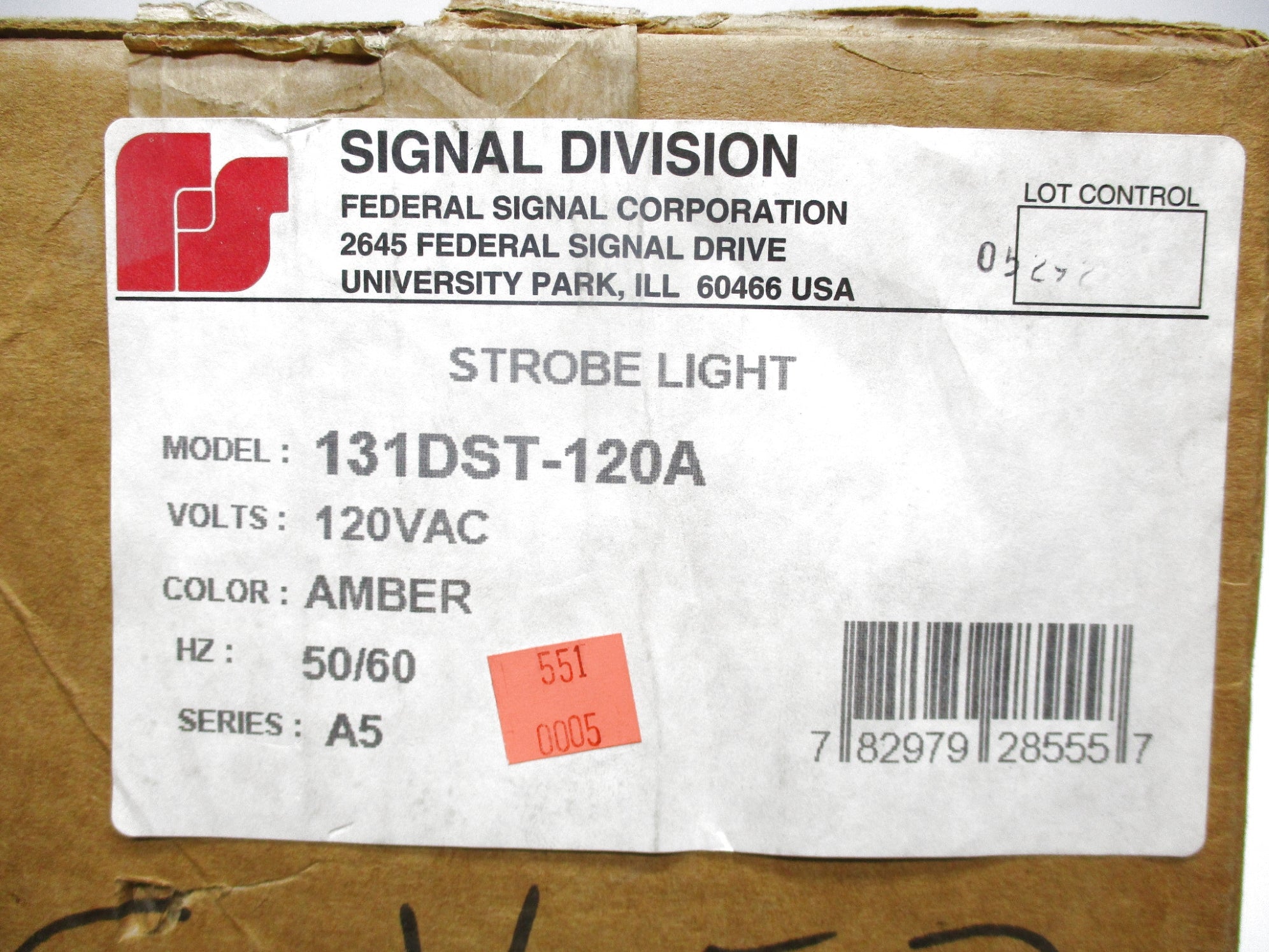 INDUSTRIAL SPARE PART 131DST-120A SER. A5 NSMP