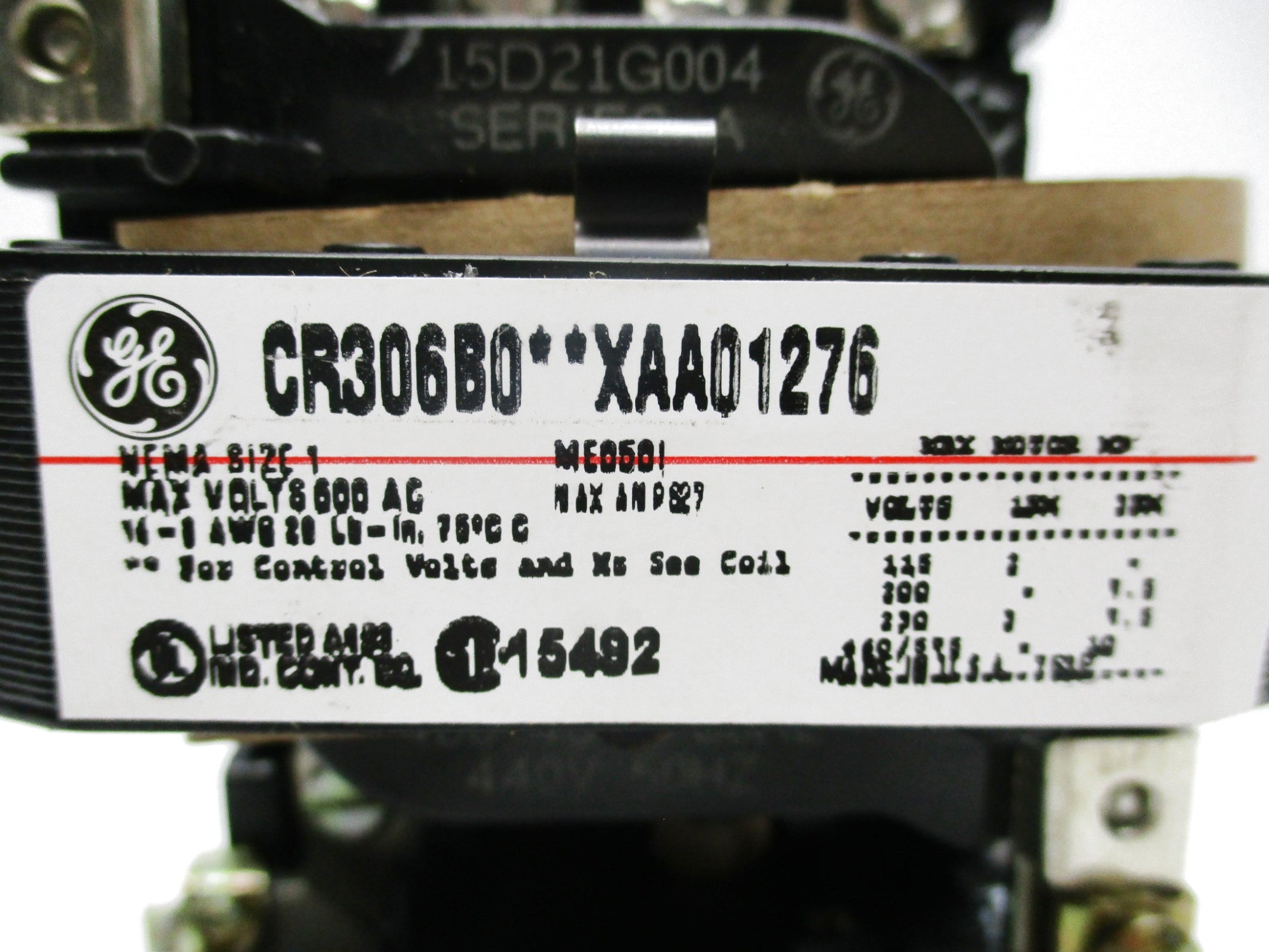 GENERAL ELECTRIC CR306B004XAA01276 NSNP