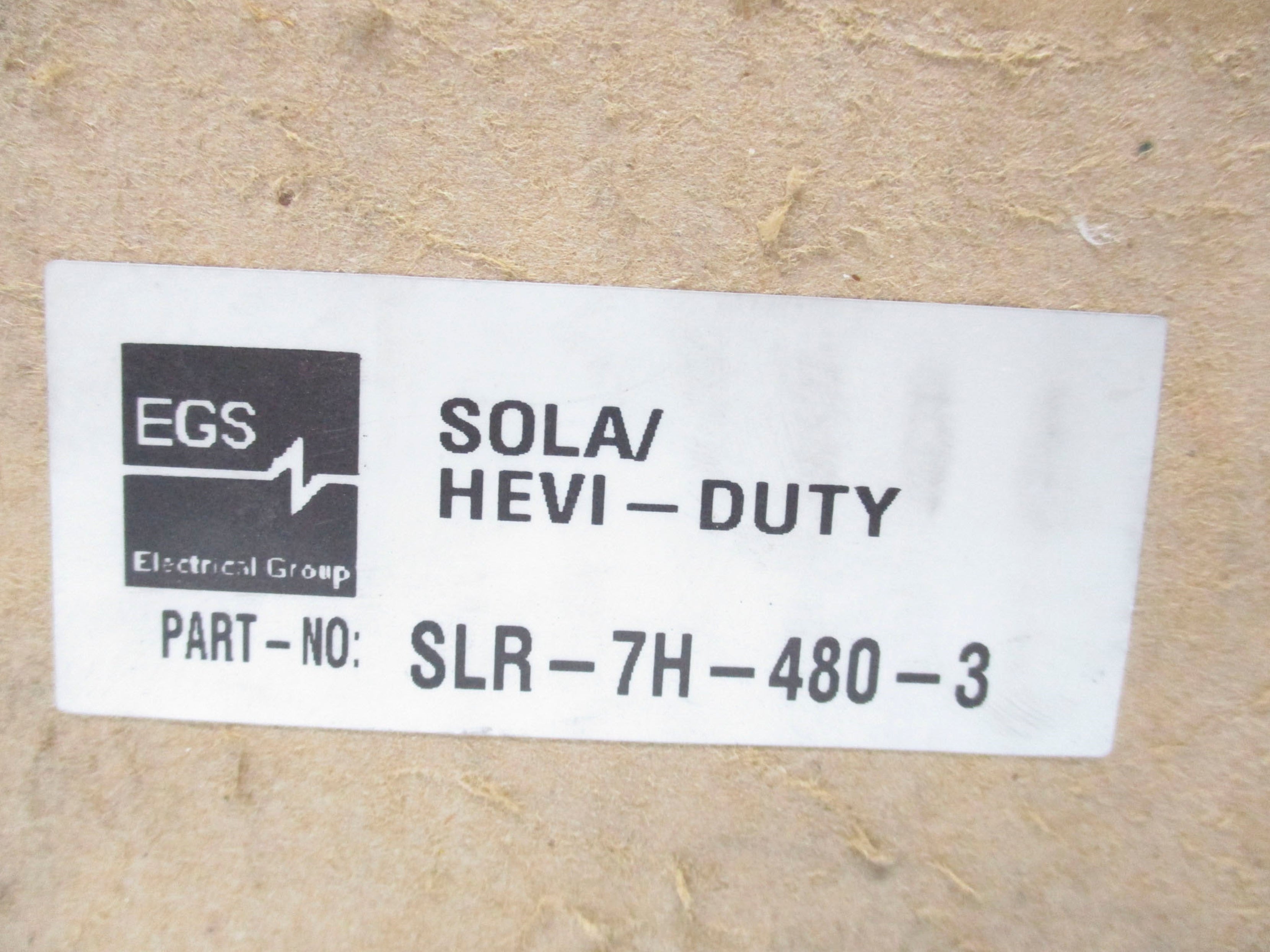SOLA SLR-7H-480-3 NSMP