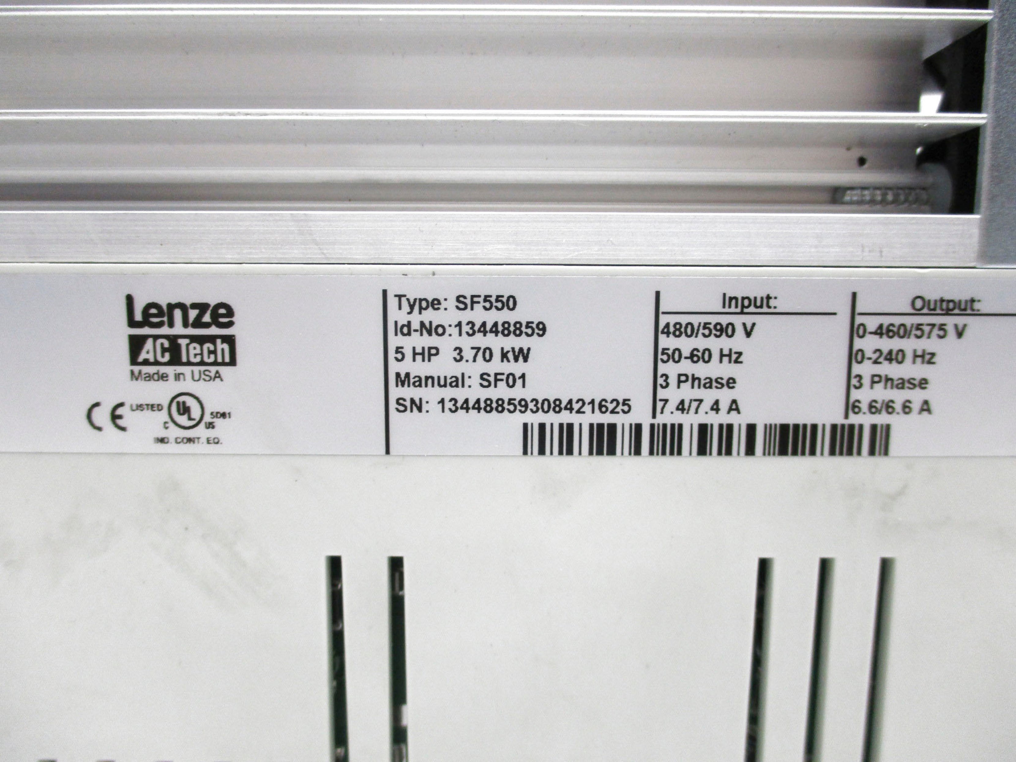 LENZE SF550 UNMP
