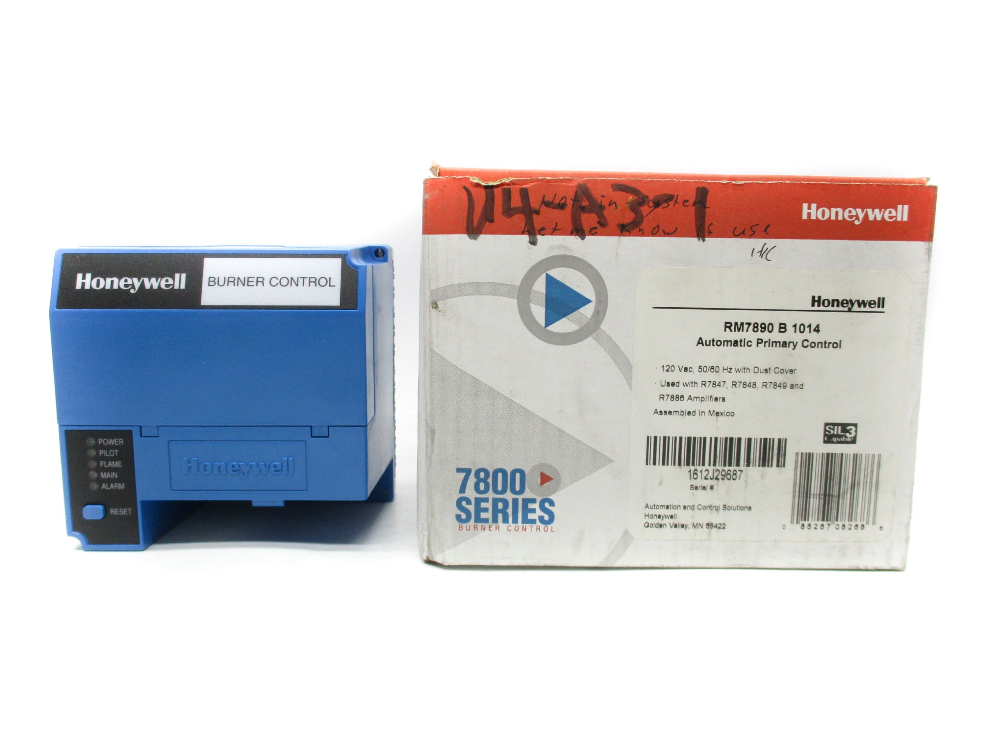 HONEYWELL RM7890B1014 120VAC NSMP