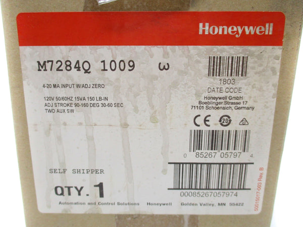 HONEYWELL M7284Q1009 120V 30-60S NSMP