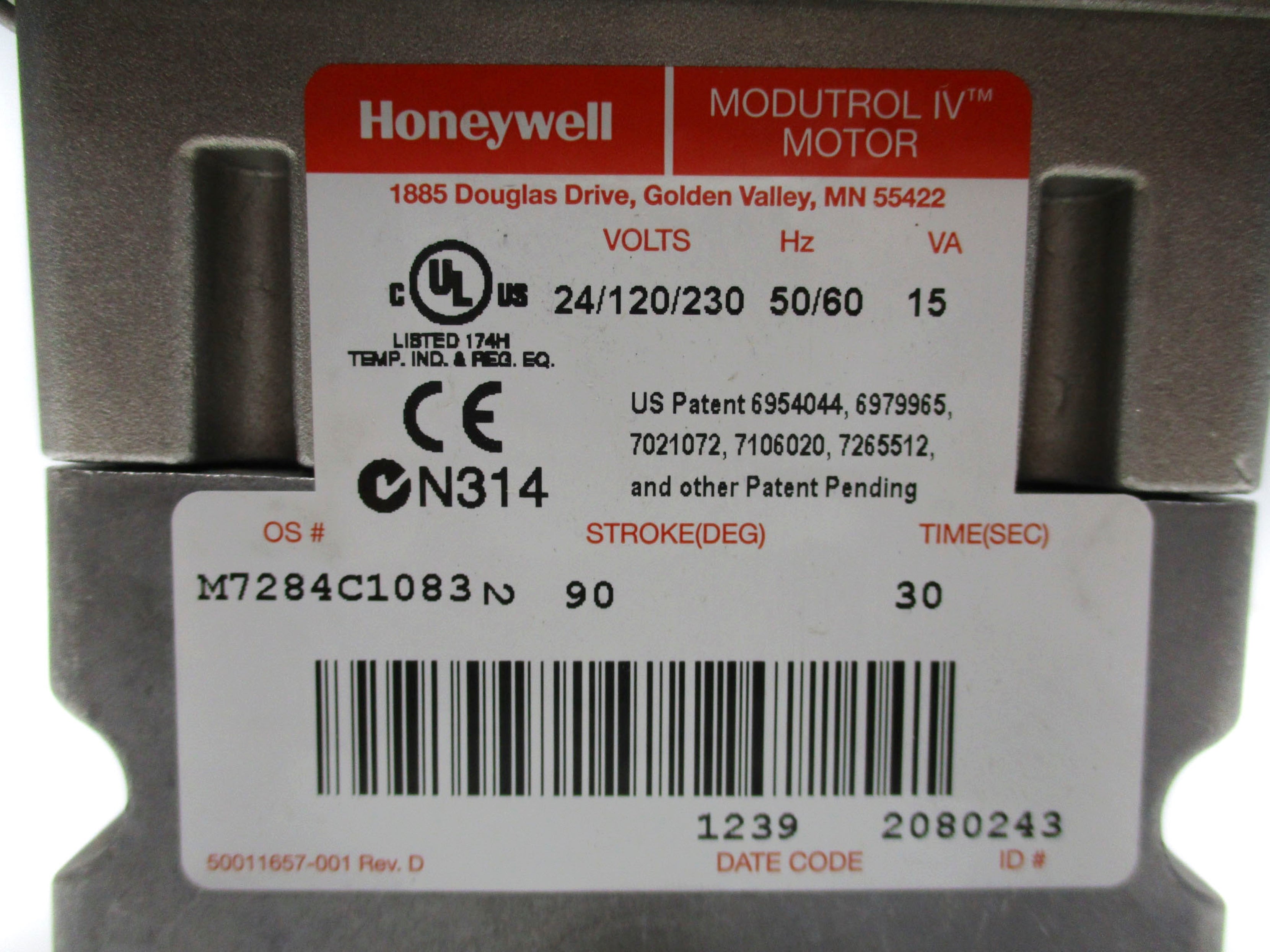 HONEYWELL M7284C1083 (AS PICTURED) UNMP