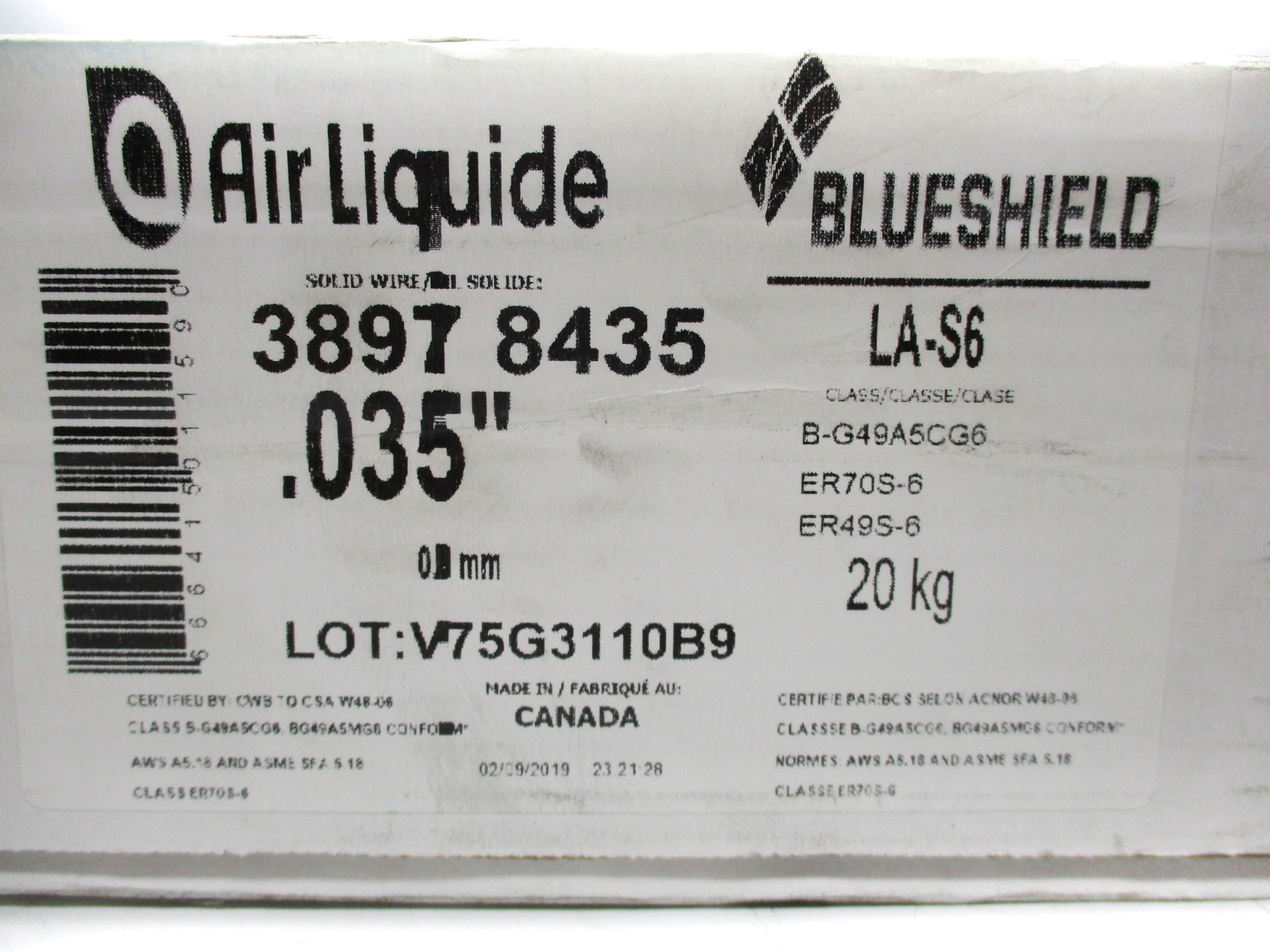 BLUESHIELD LA-S6 NSFS