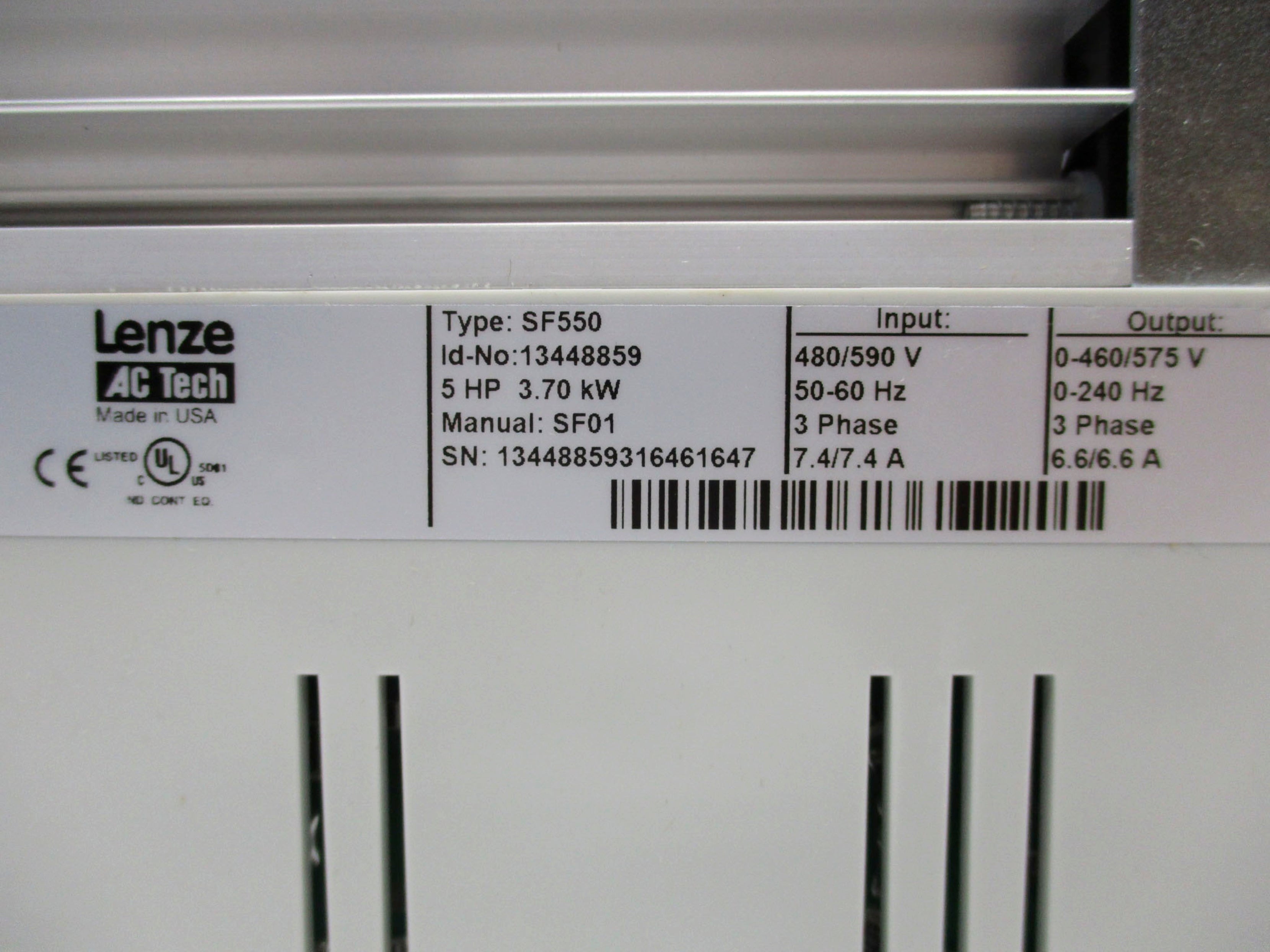 LENZE SF550 NSMP