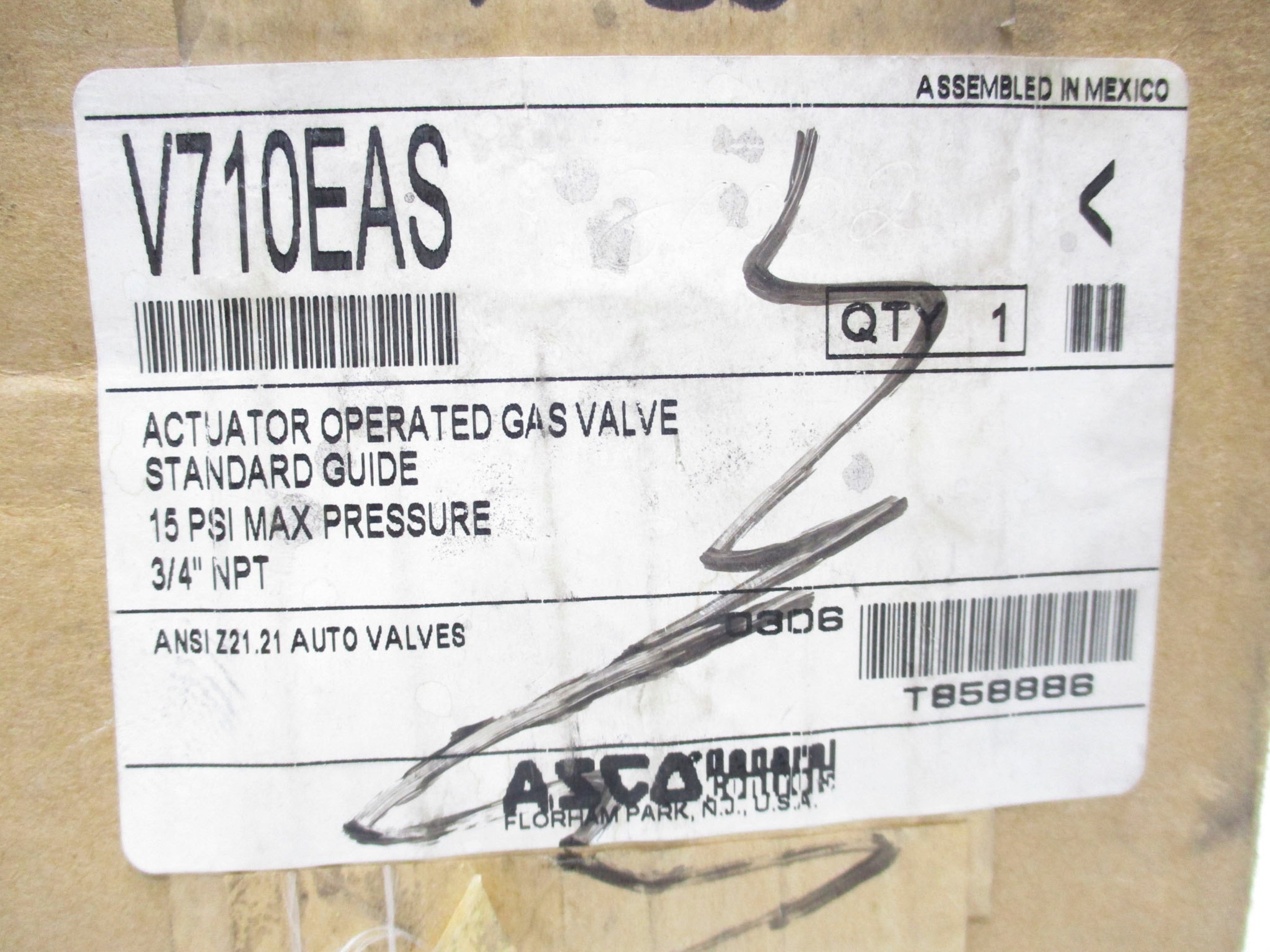 ASCO V710EAS NSMP