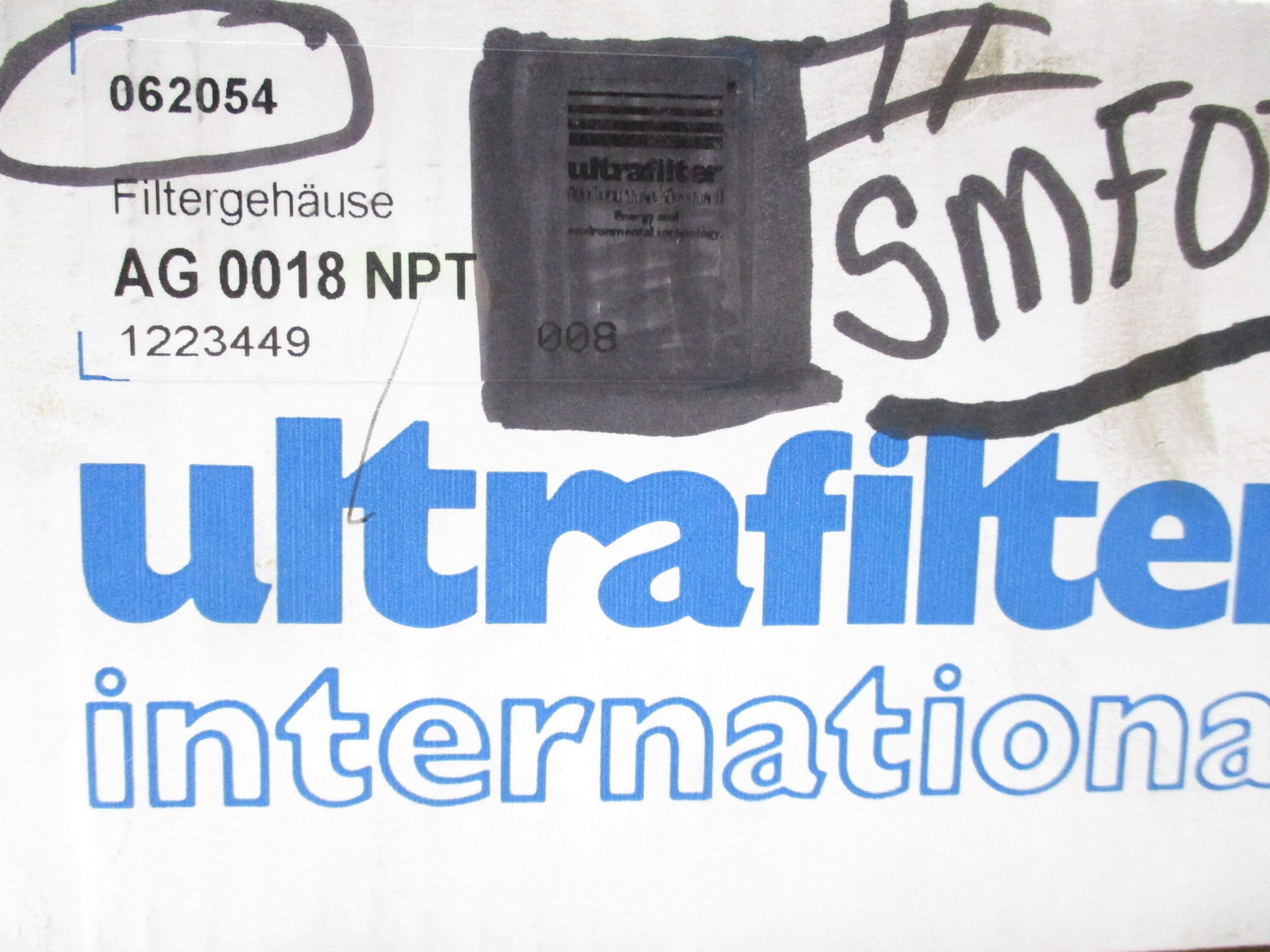 ULTRAFILTER AG0018 NSMP