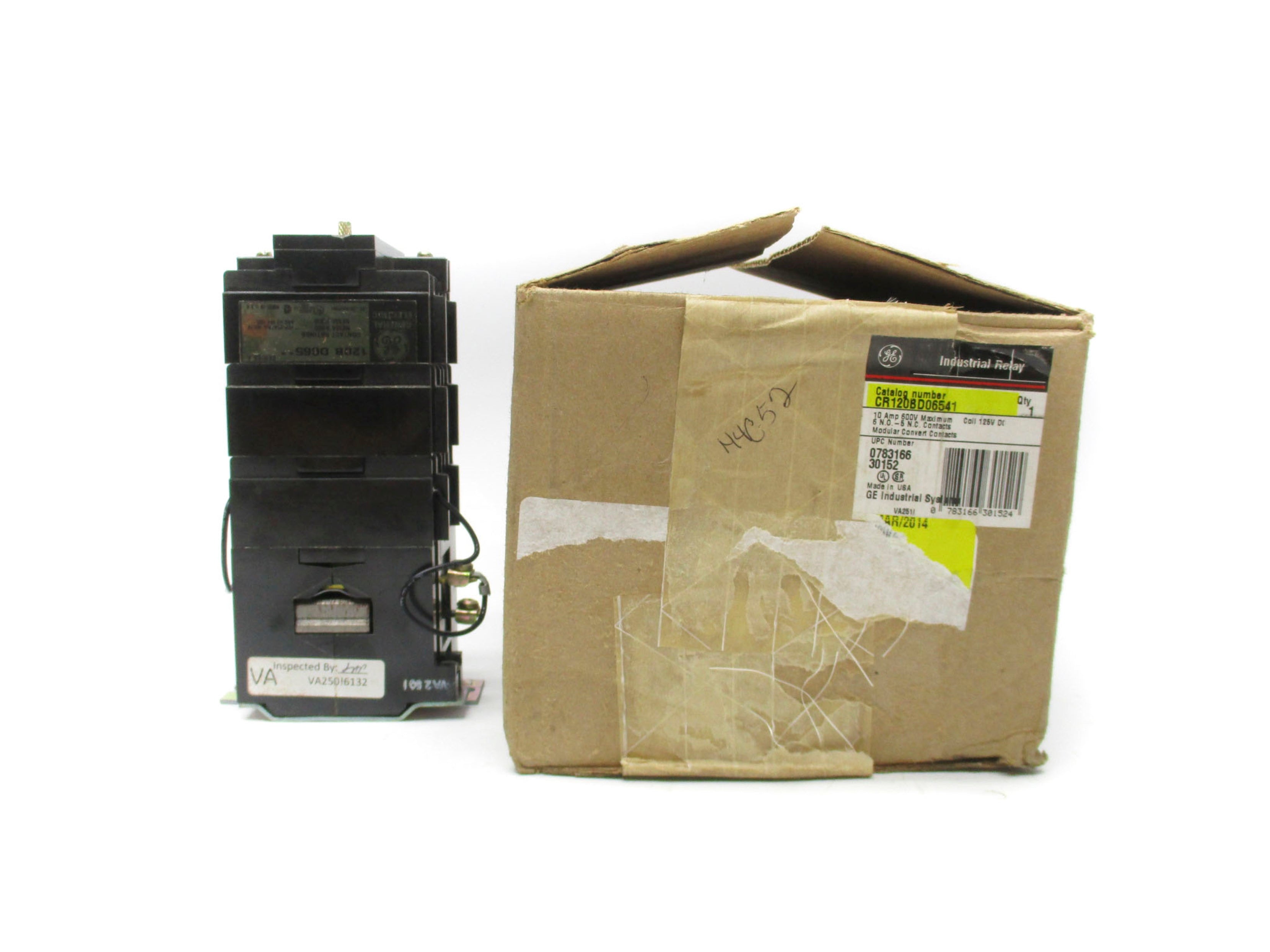 GENERAL ELECTRIC CR120BD06541 10A 125VDC NSMP