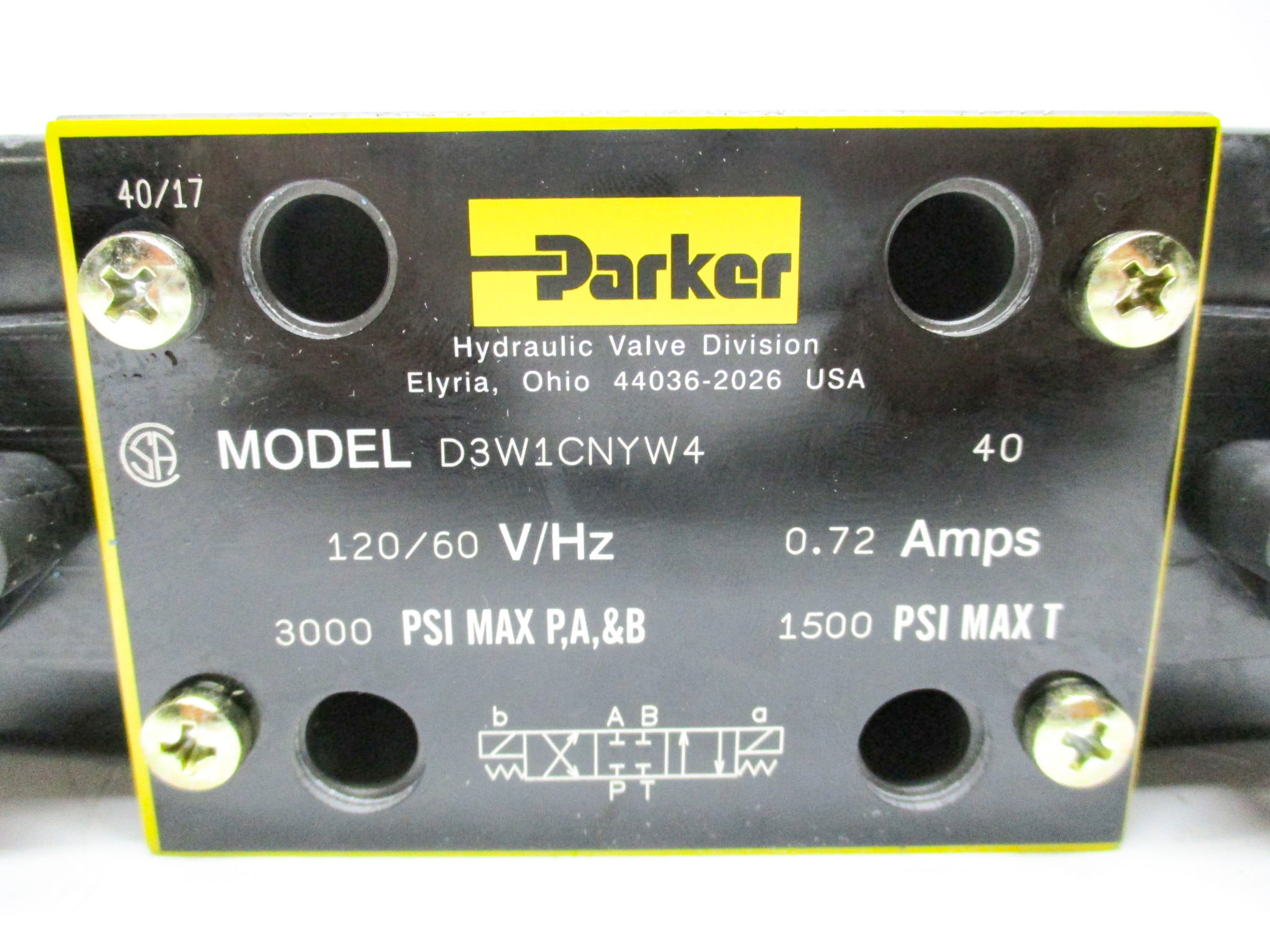 PARKER D3W1CNYW4 NSMP