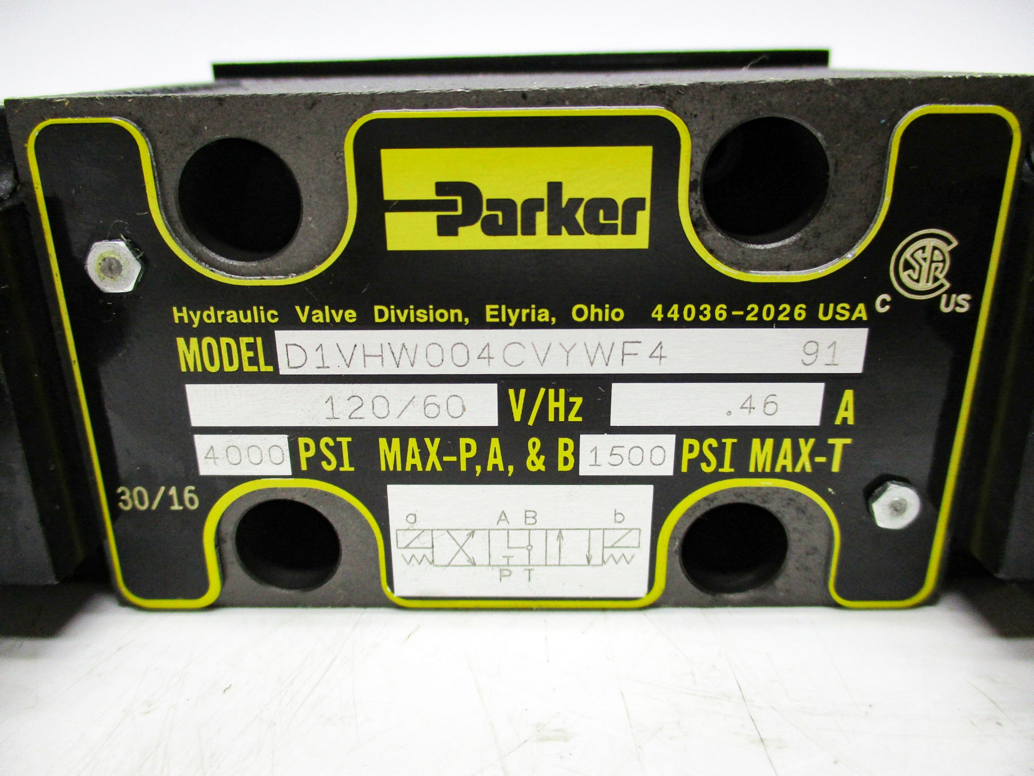 PARKER D1VHW004CVYWF4 NSMP
