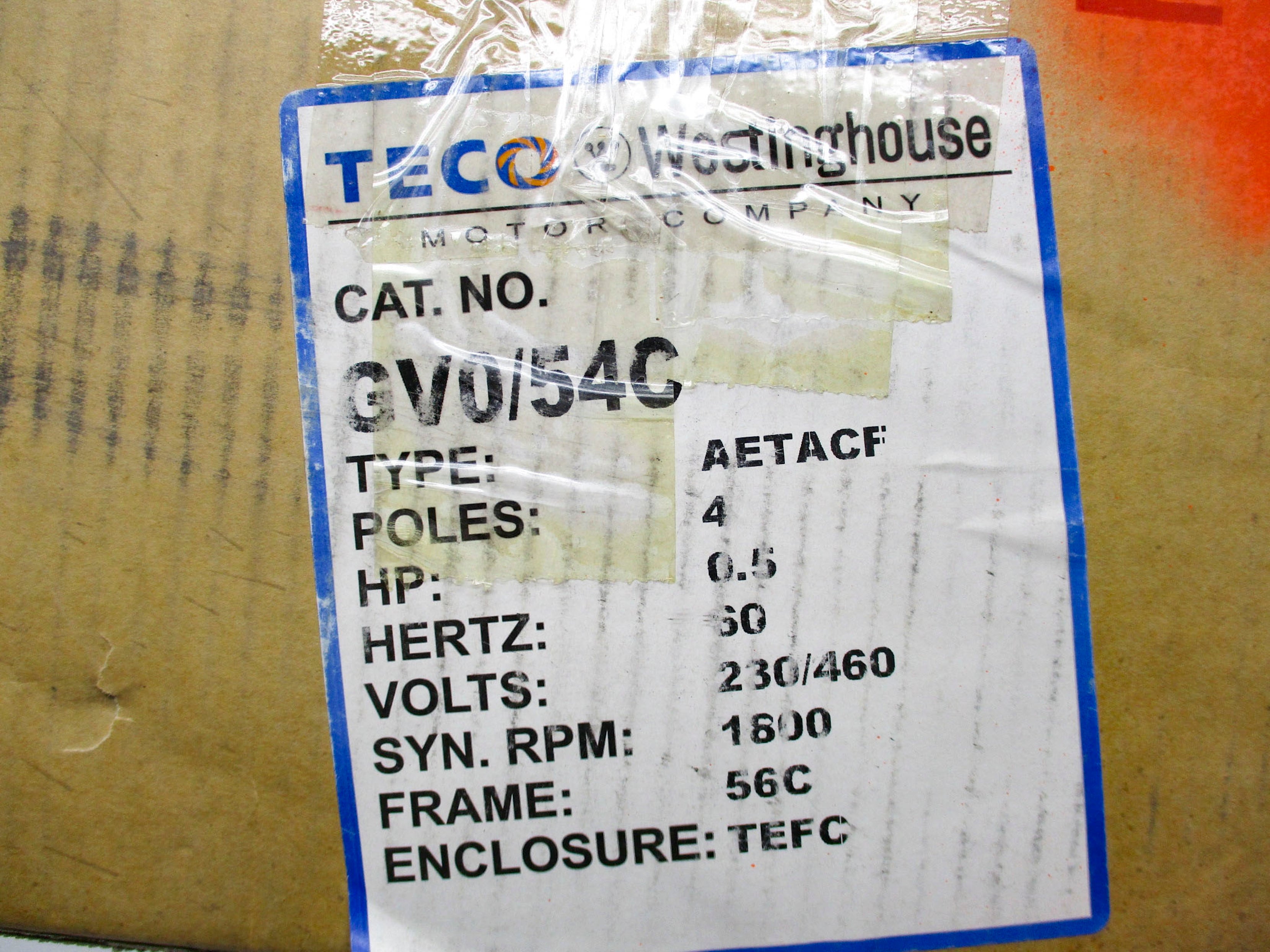 WESTINGHOUSE GV0/54C NSMP