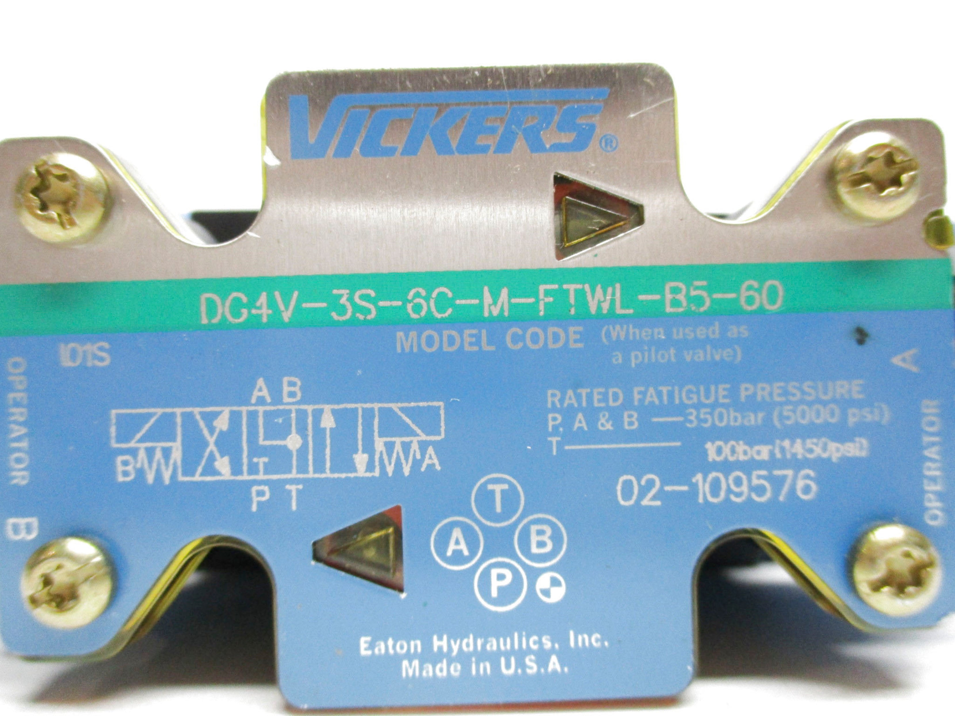 EATON DG4V-3S-6C-M-FTWL-B5-60 110/120V 5000PSI NSNP