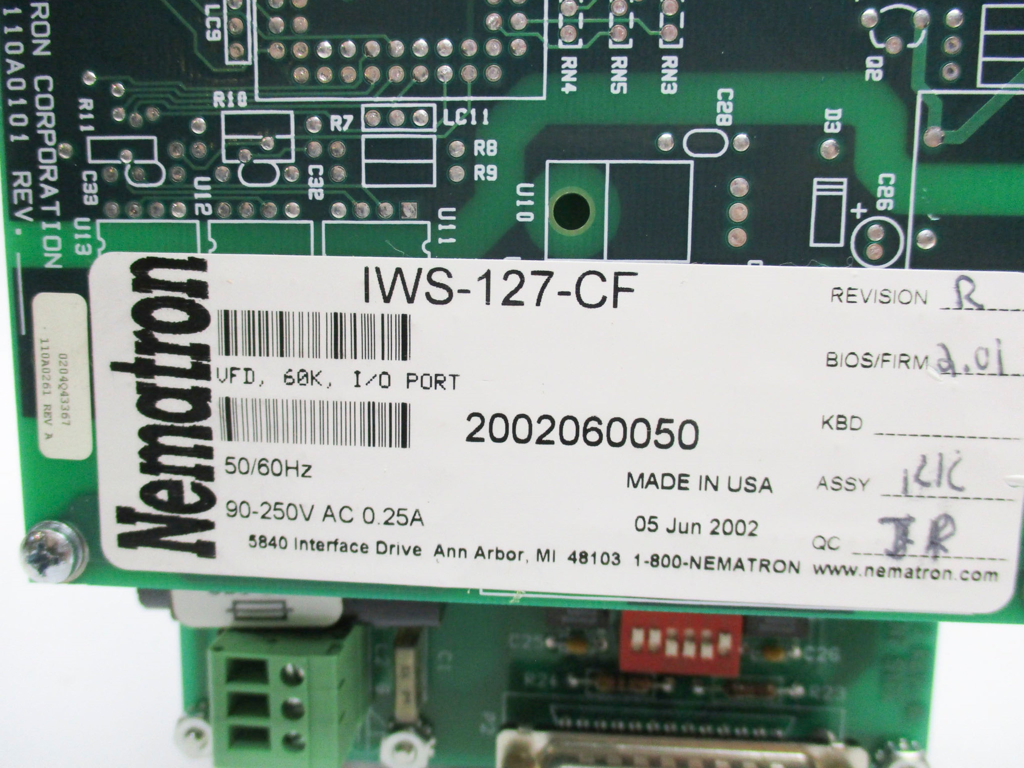 NEMATRON IWS-127-CF NSMP