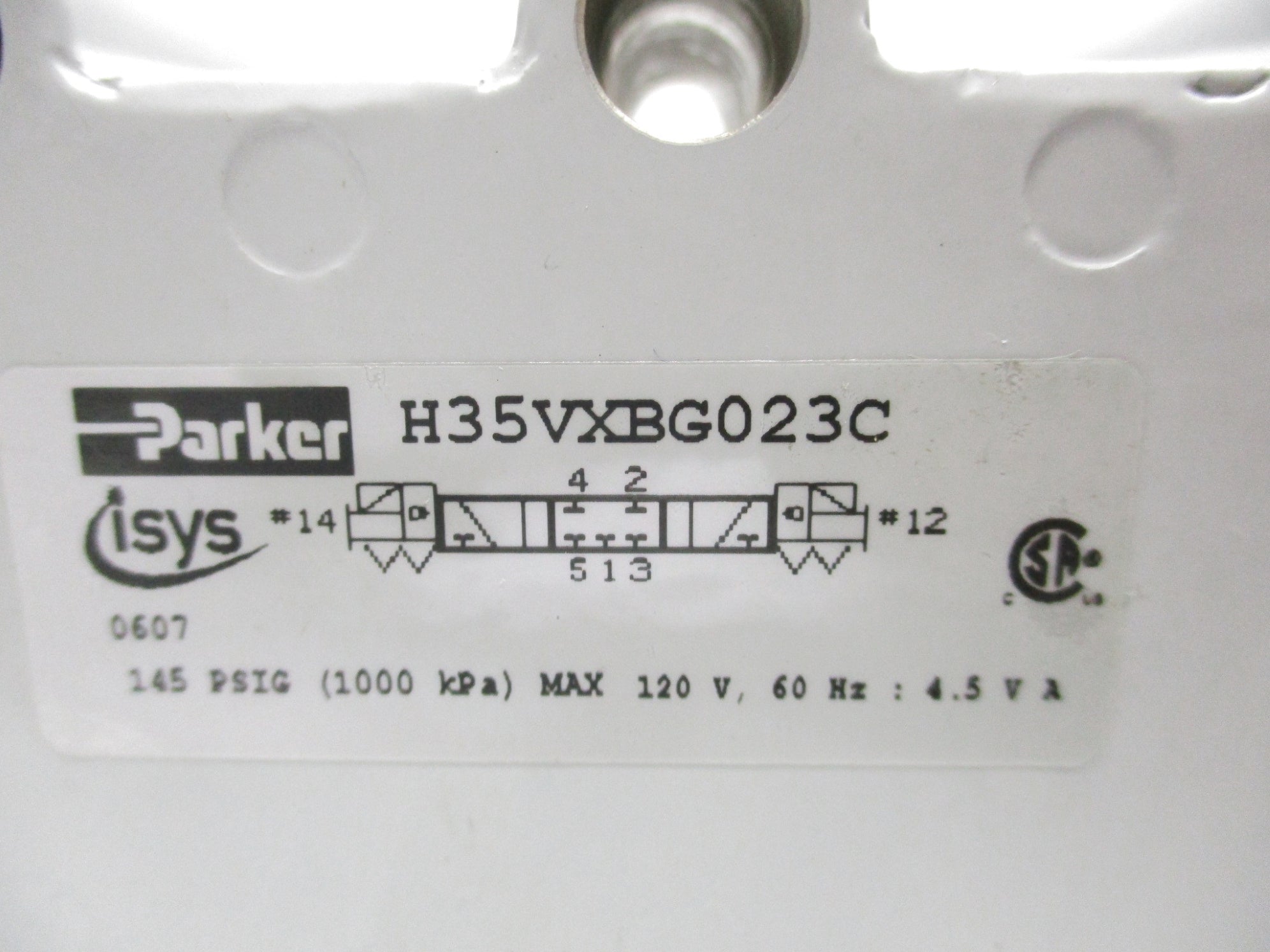 PARKER H35VXBG023C 120V 145PSI NSMP