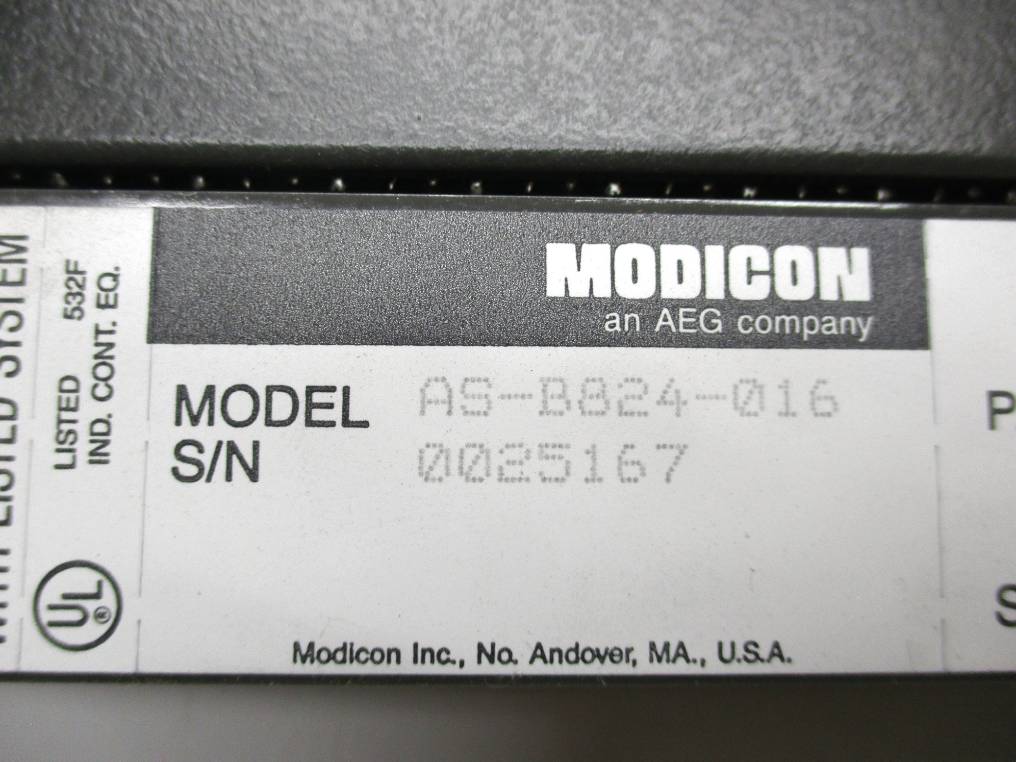 MODICON AS-B824-016 24V NSMP