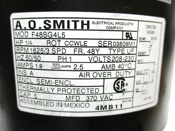AO SMITH F48SG4L5 (4MB11) NSMP