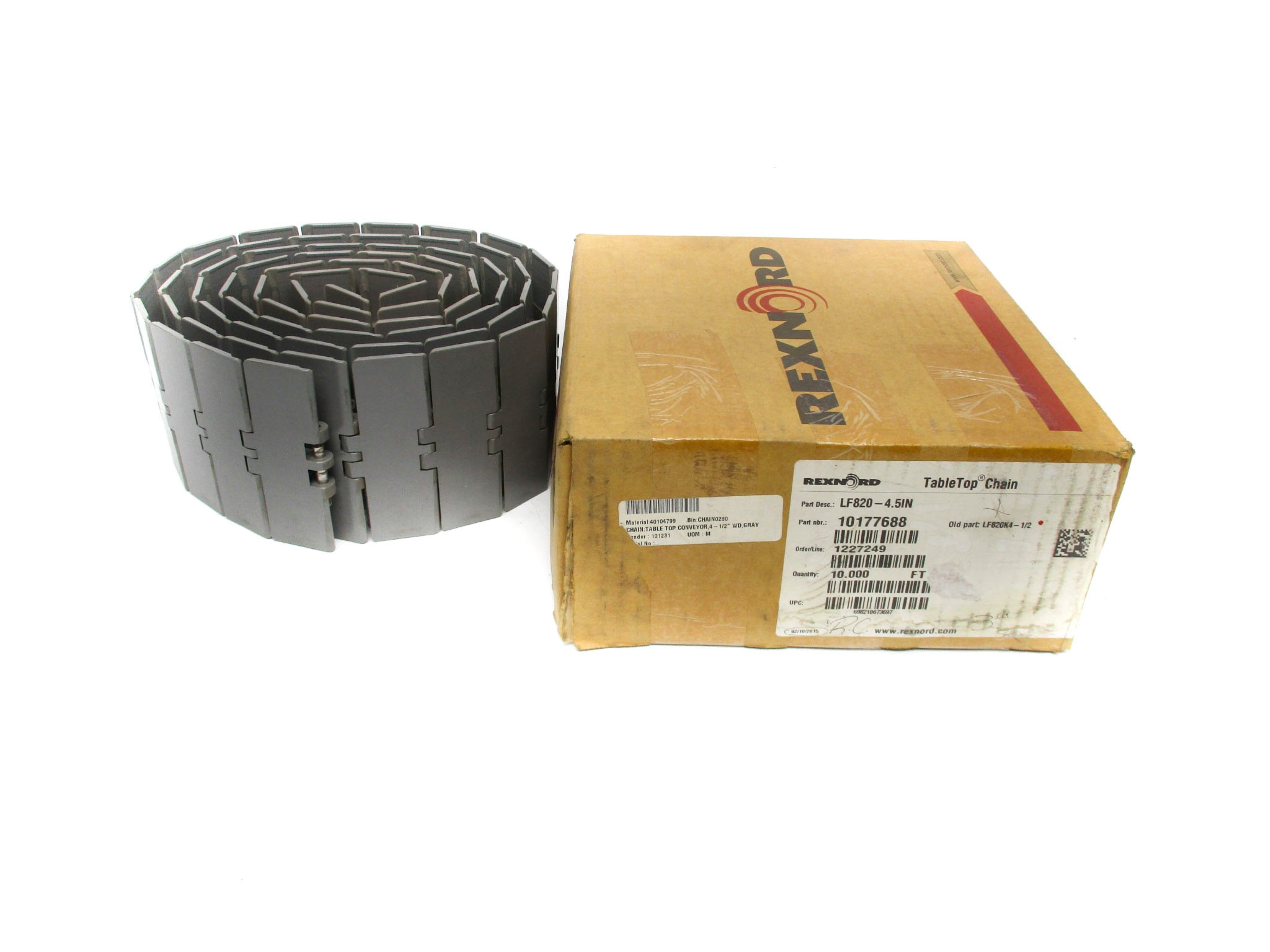 REXNORD LF820-4.5IN 10177688 10FT NSMP