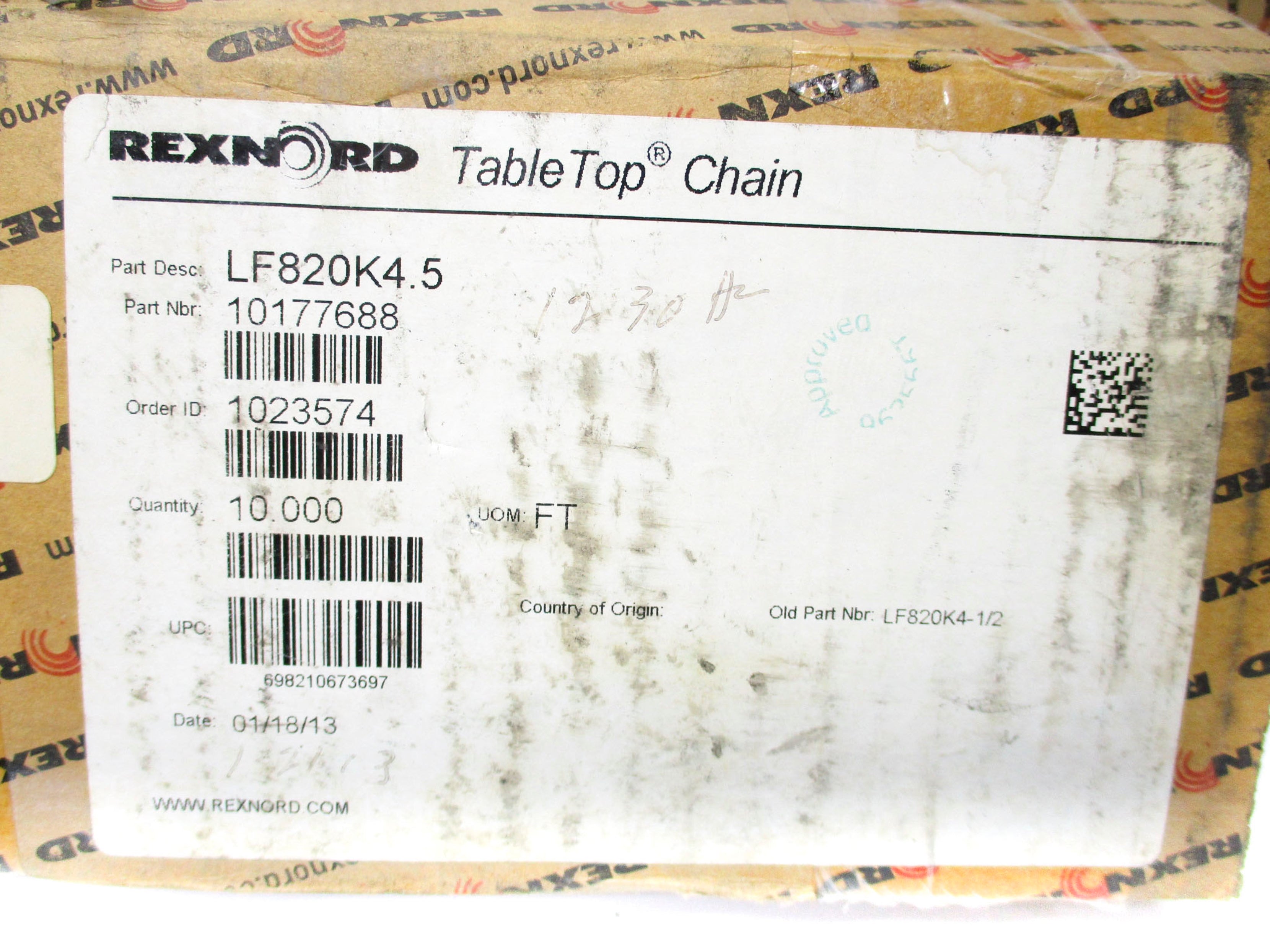 REXNORD LF820K4.5 NSMP