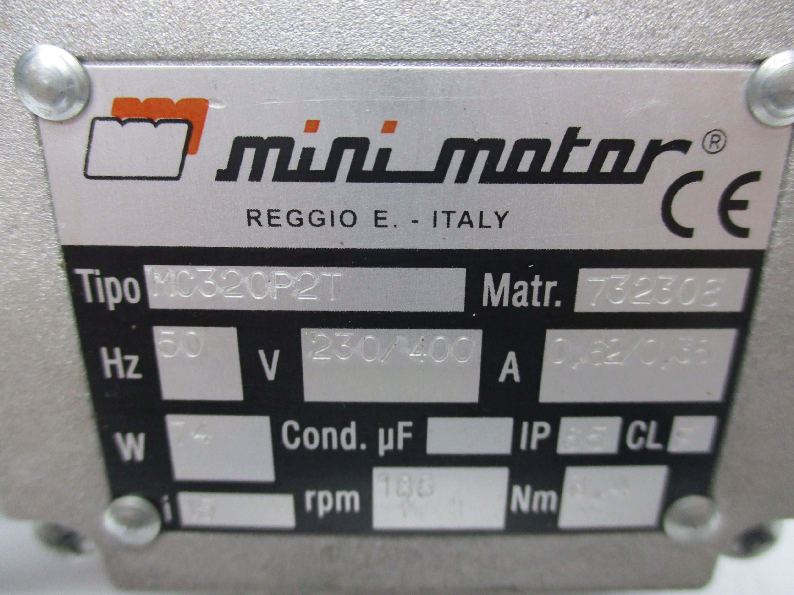 MINI-MOTOR MC320P2T NSNP