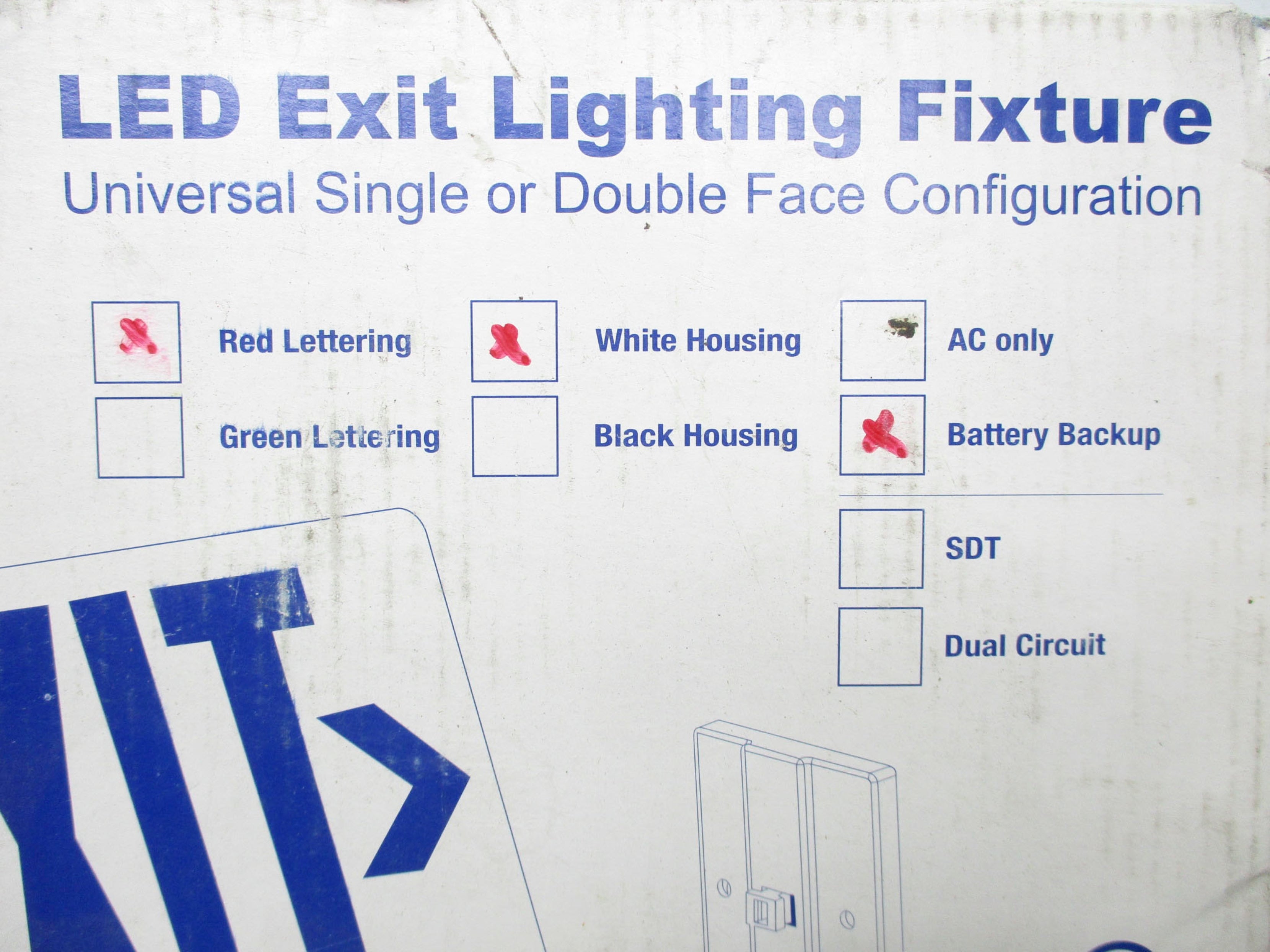 LIGHT FIXTURE EXF3 NSMP