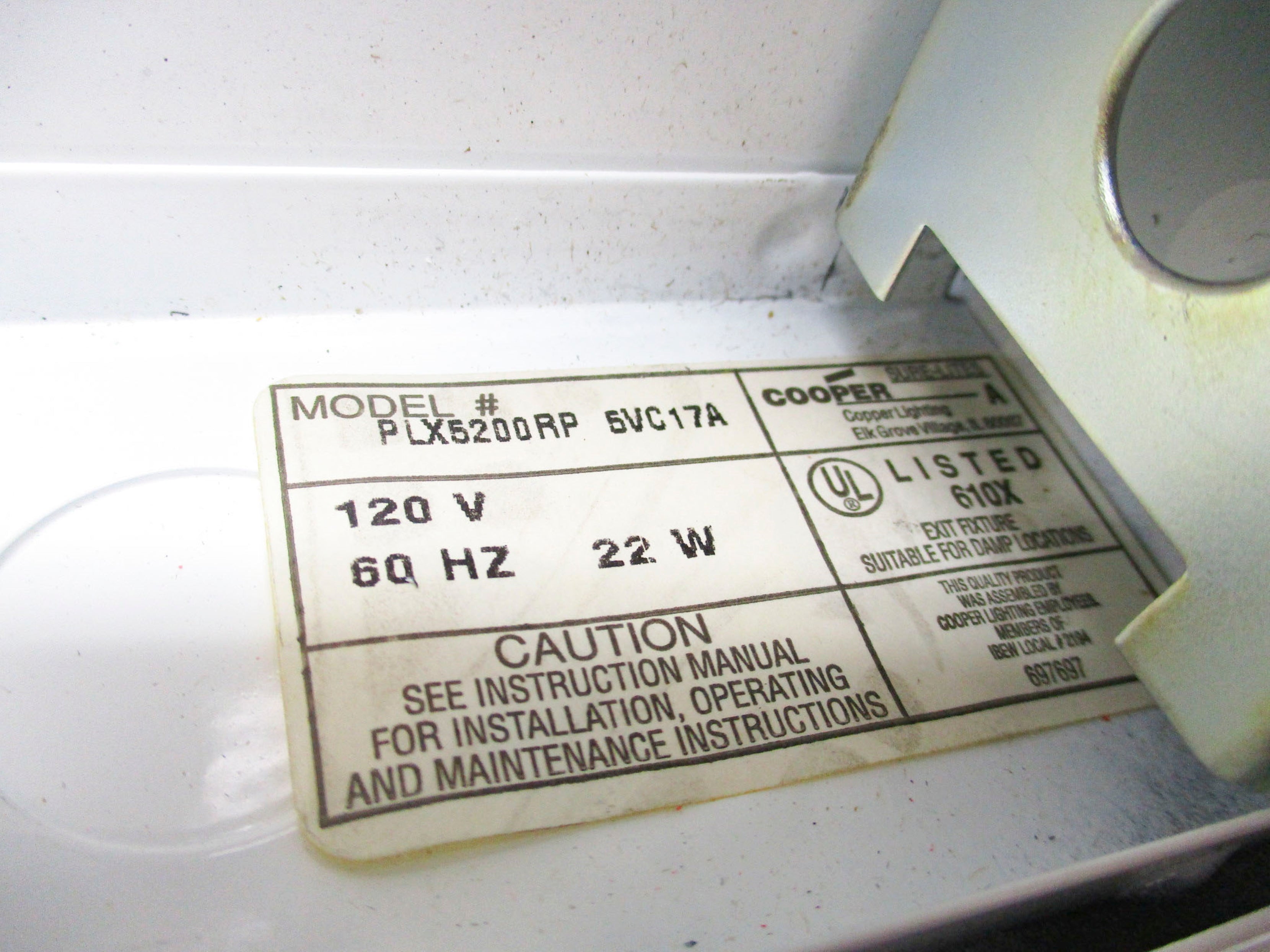 COOPER PLX5200RP NSMP