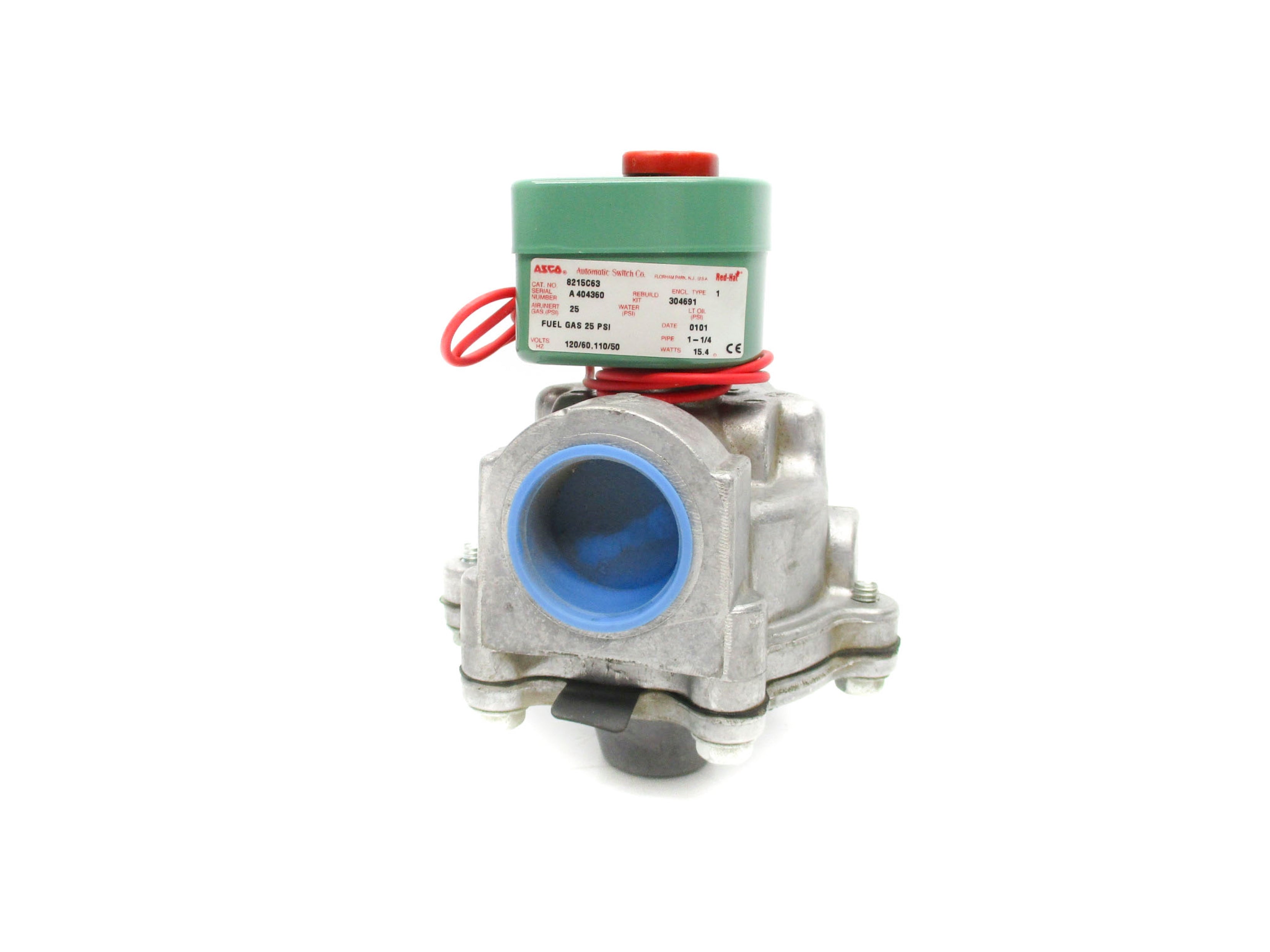 ASCO 8215C63 110/120V 25PSI 1-1/4" NSNP