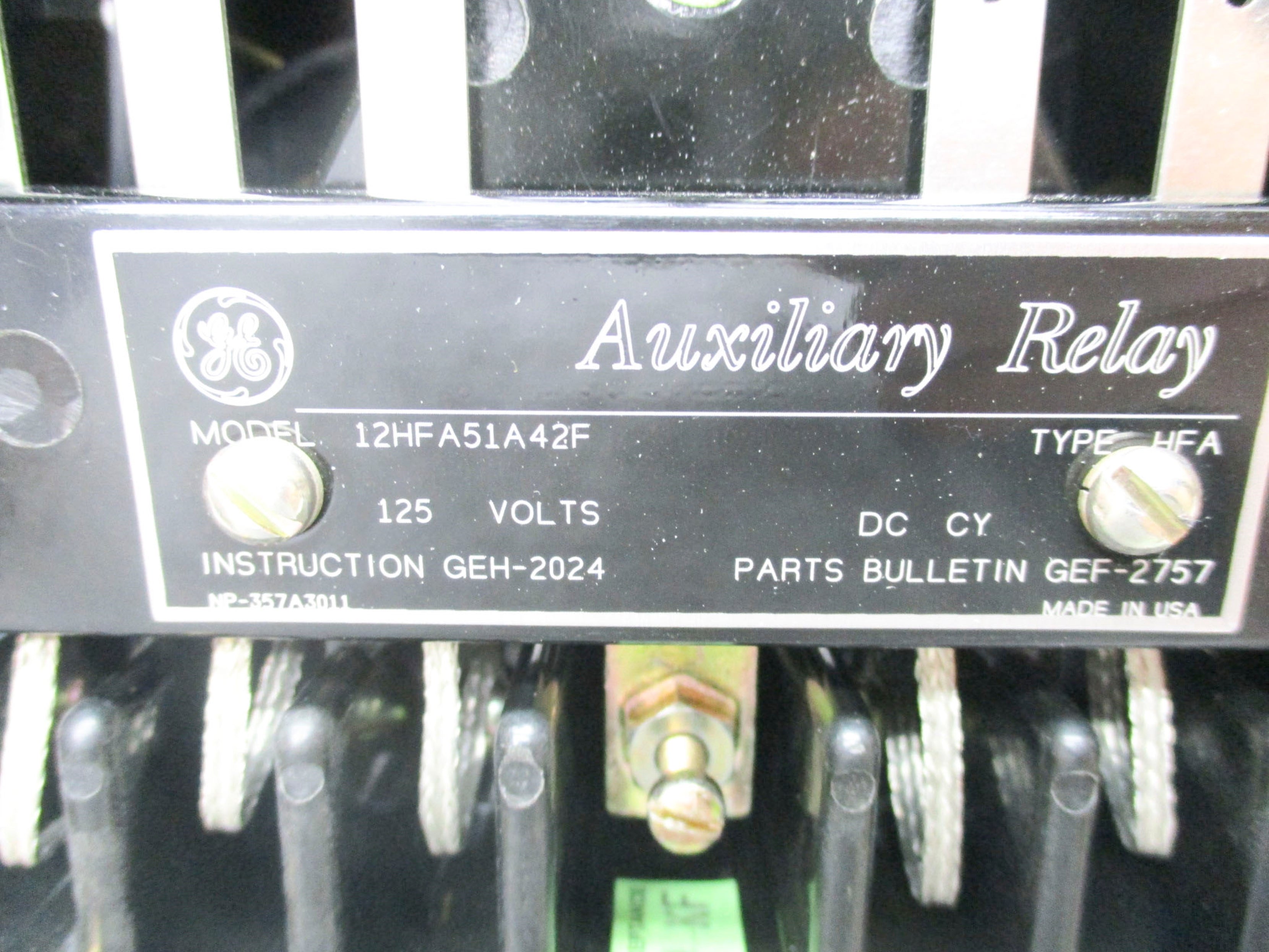 GENERAL ELECTRIC HFA51A42F NSMP