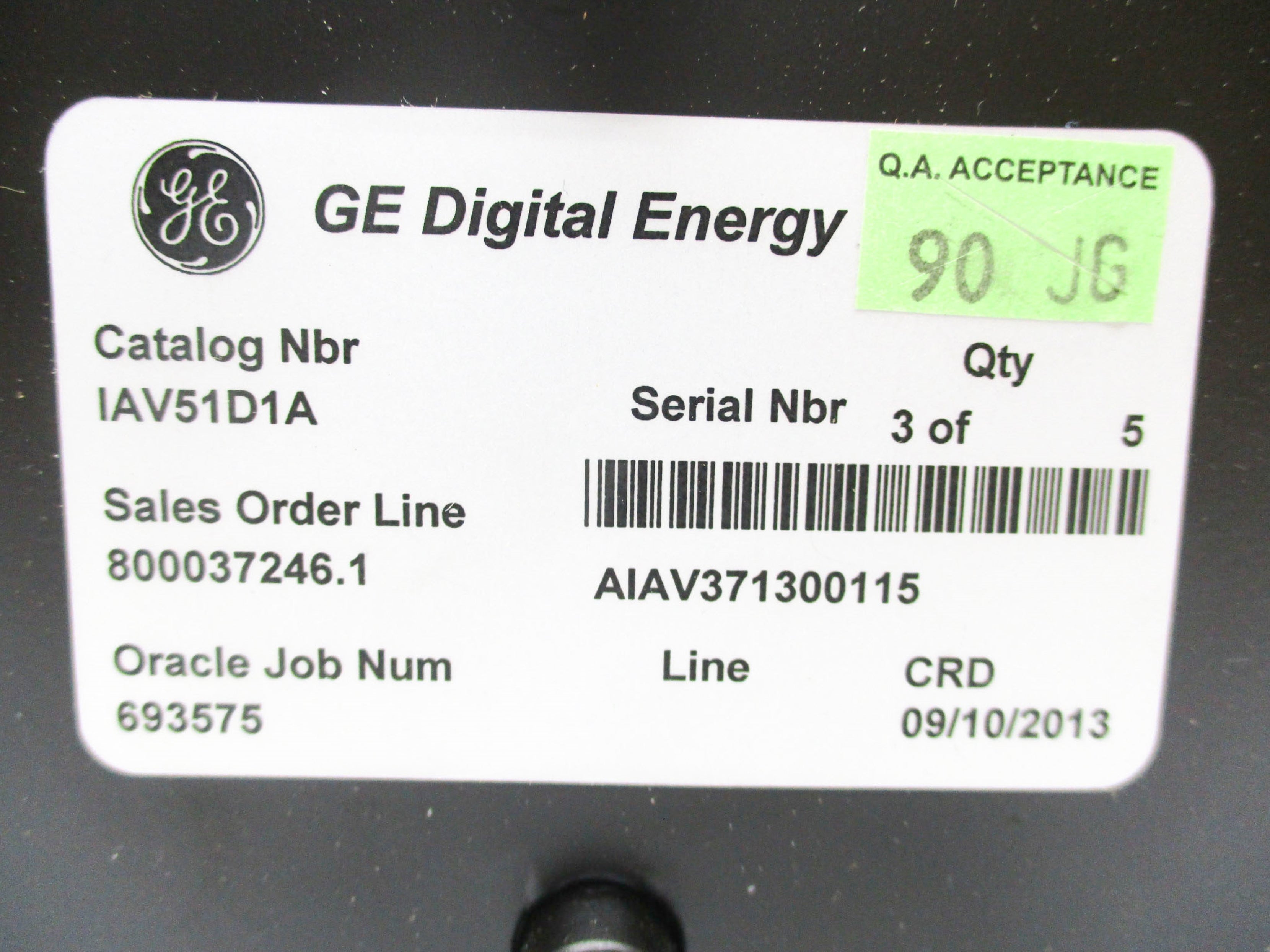 GENERAL ELECTRIC IAV51D1A NSMP