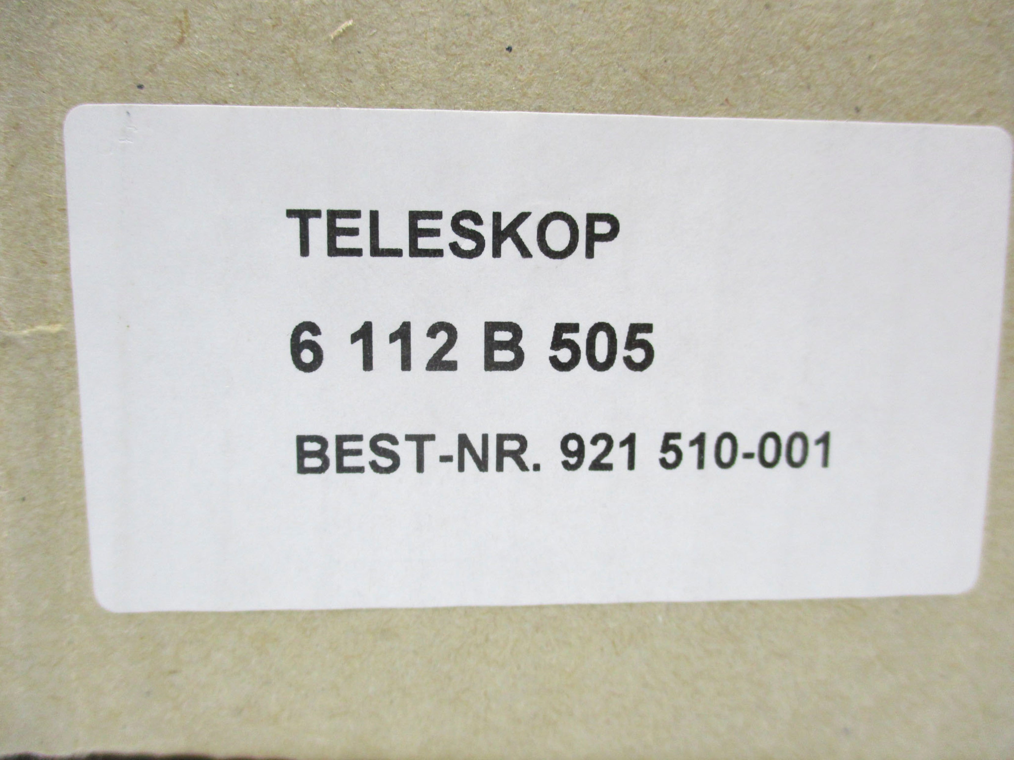 SPARE PART 6 112 B 505 NSMP