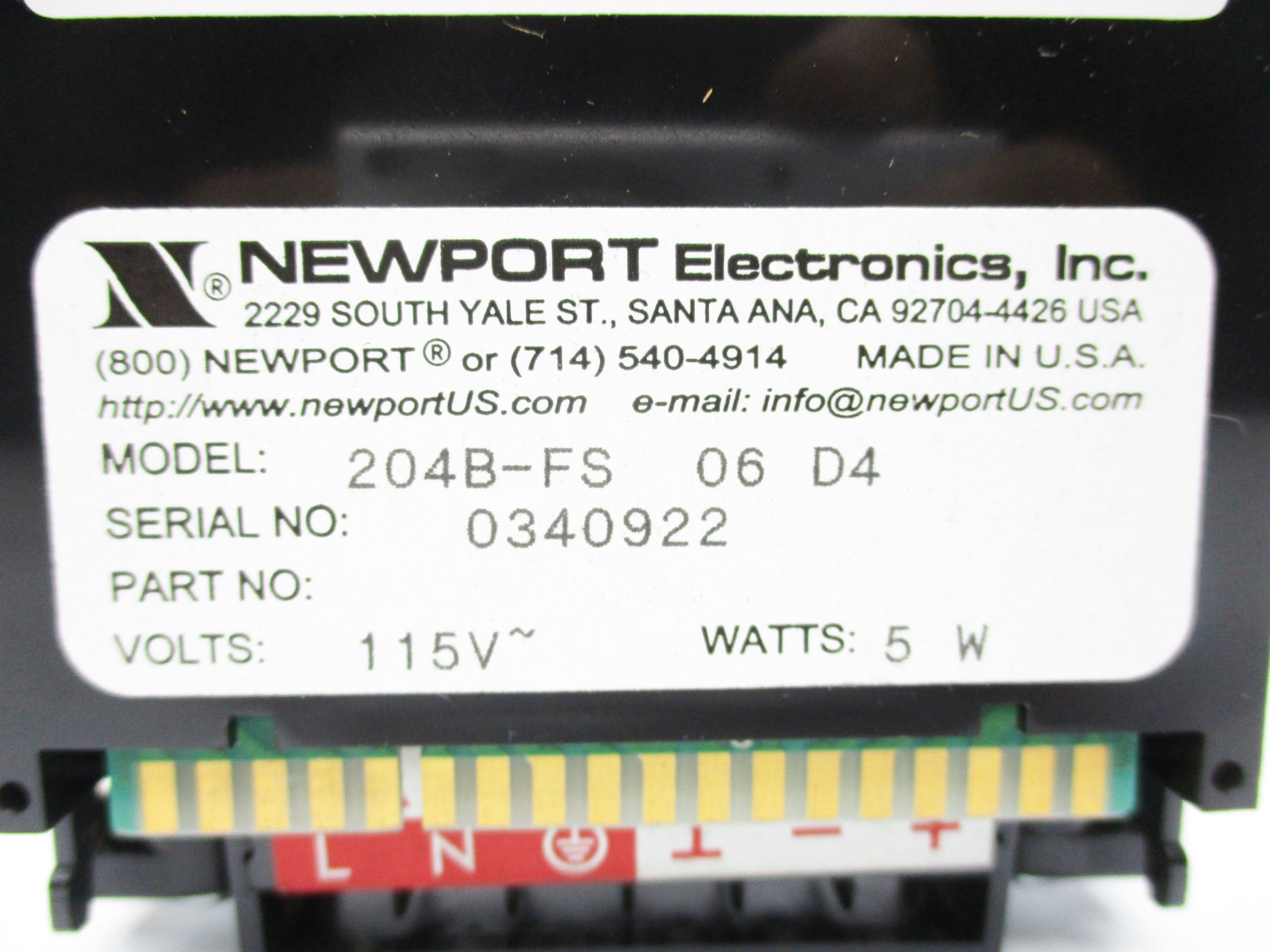 NEWPORT 204B-FS NSMP