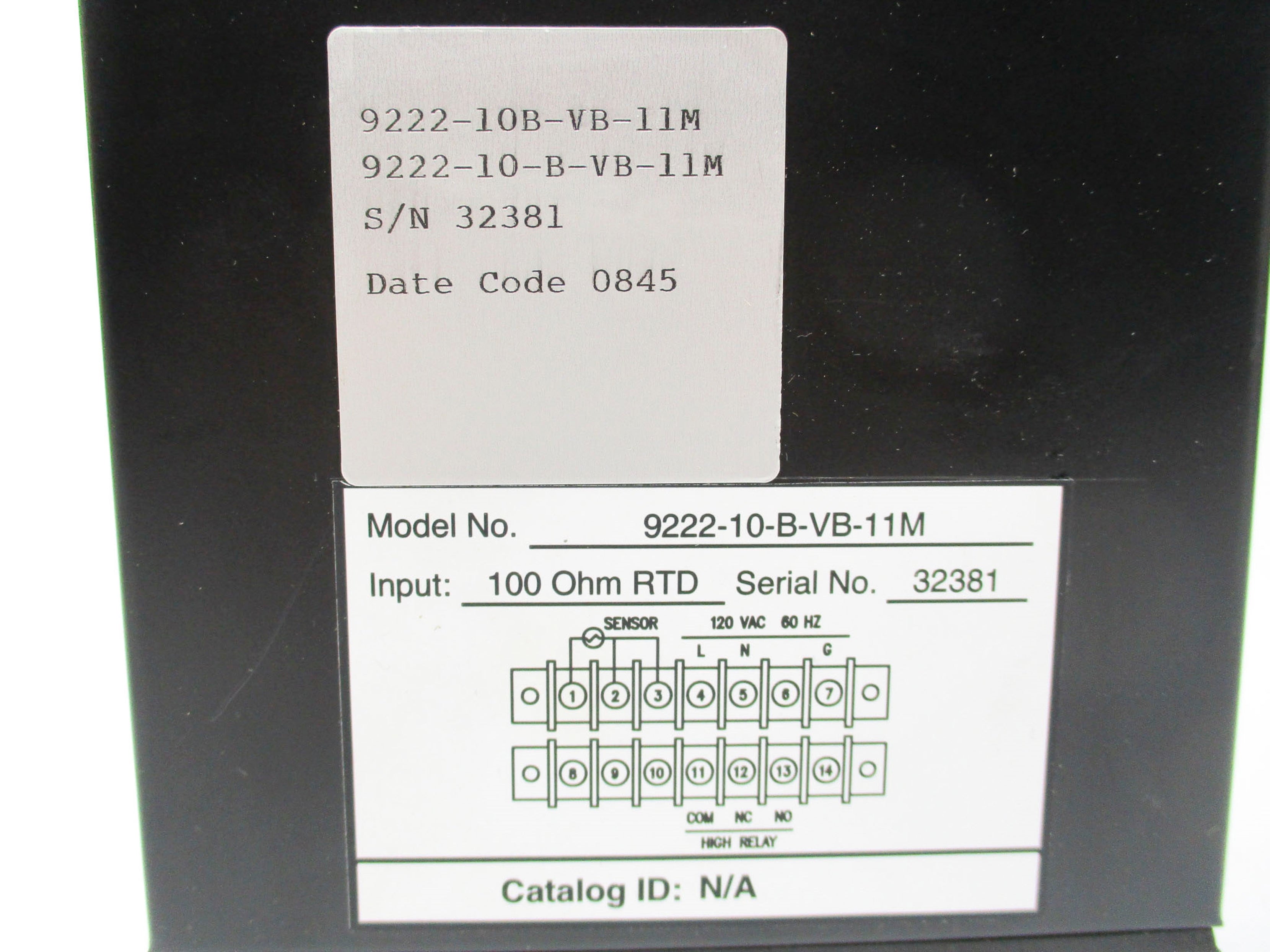 METER 9222-10-B-VB-11M 50-250F NSMP