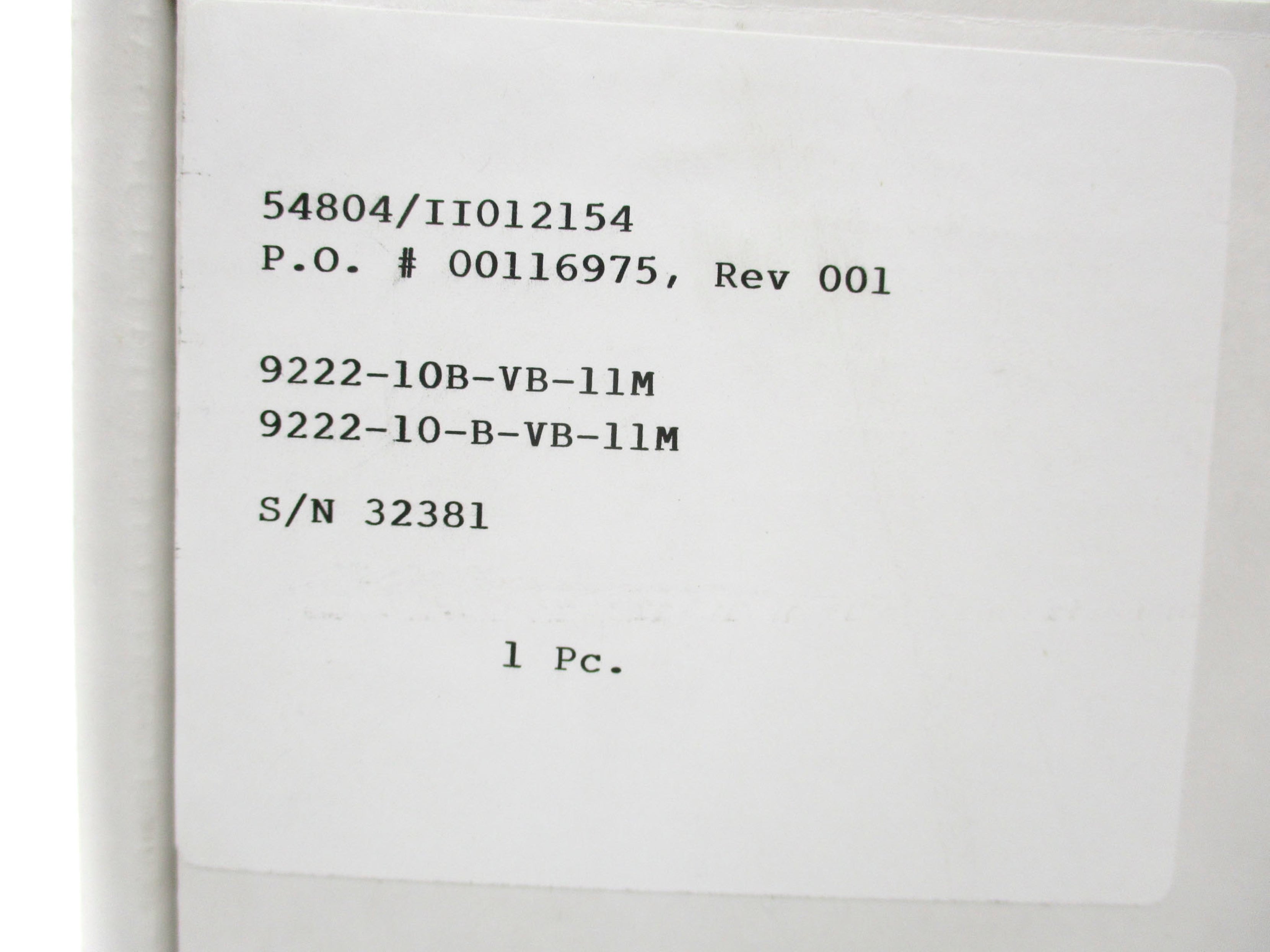 METER 9222-10-B-VB-11M 50-250F NSMP
