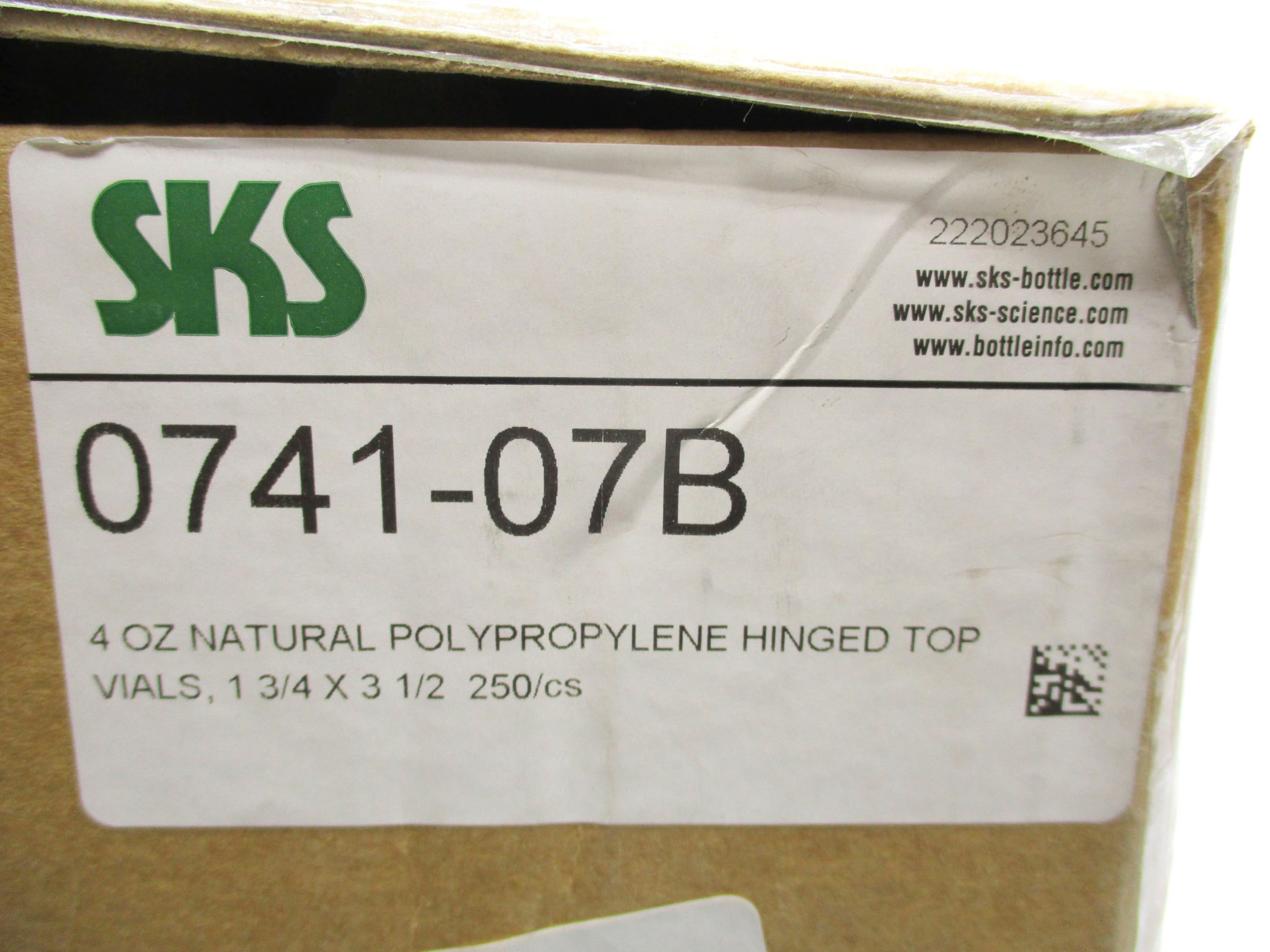 SKS 0741-07B (PKG OF 250) NSMP