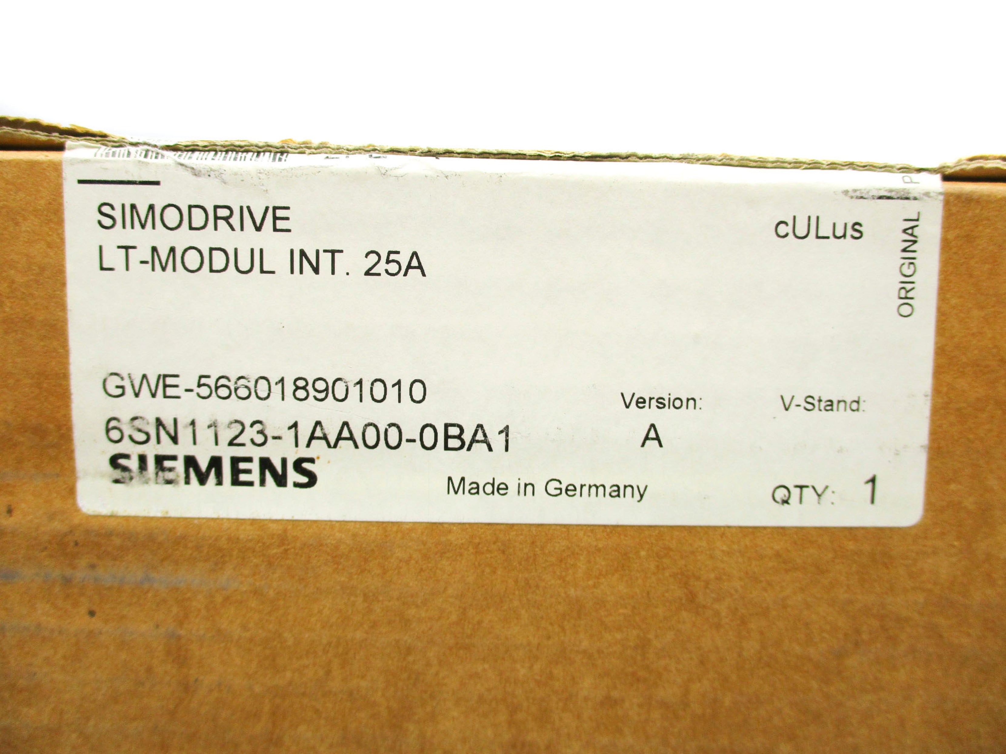 SIEMENS 6SN1123-1AA00-0BA1 NSMP