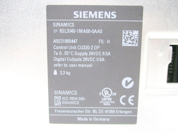 SIEMENS 6SL3040-1MA00-0AA0 24VDC 6.5A NSMP