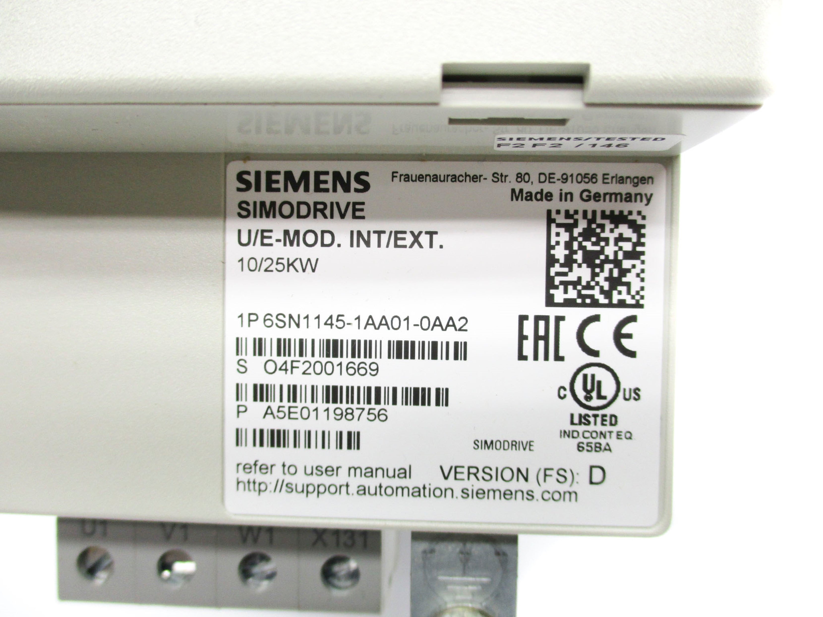 SIEMENS 6SN1145-1AA01-0AA2 NSMP