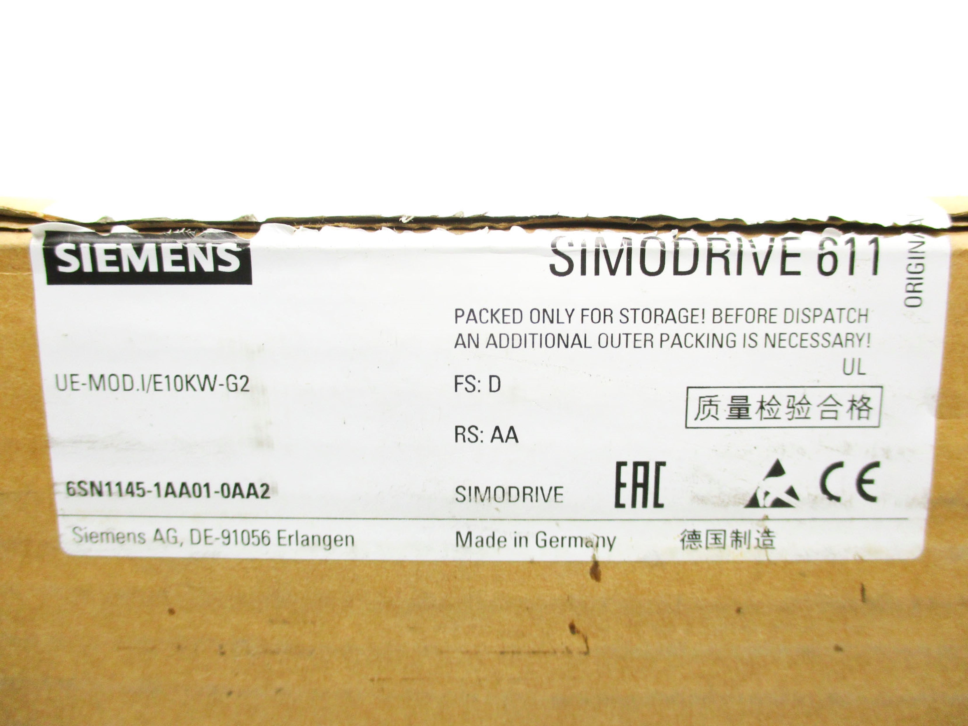 SIEMENS 6SN1145-1AA01-0AA2 NSMP