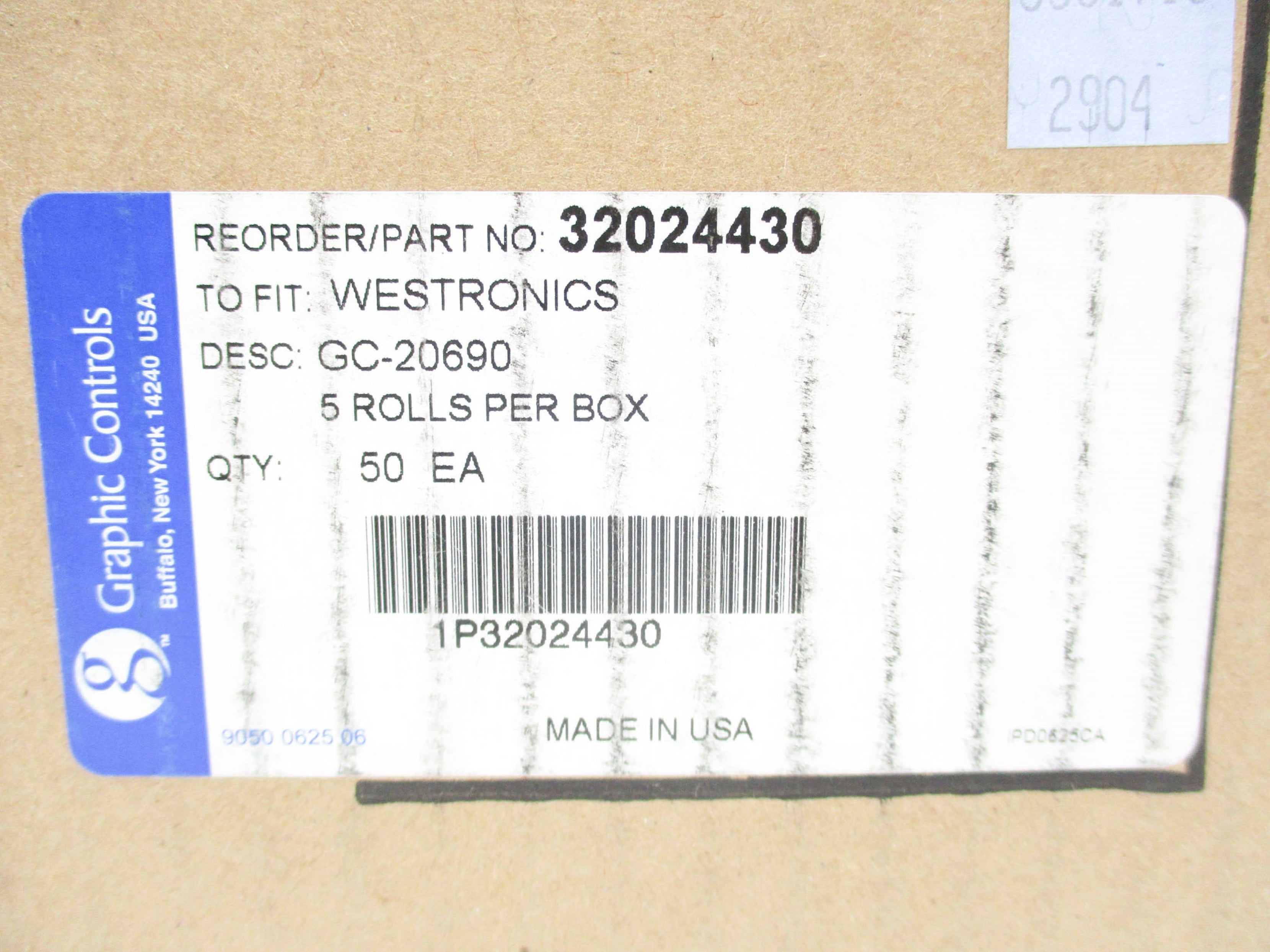 GRAPHIC CONTROLS 32024430 (PKG OF 10) NSMP