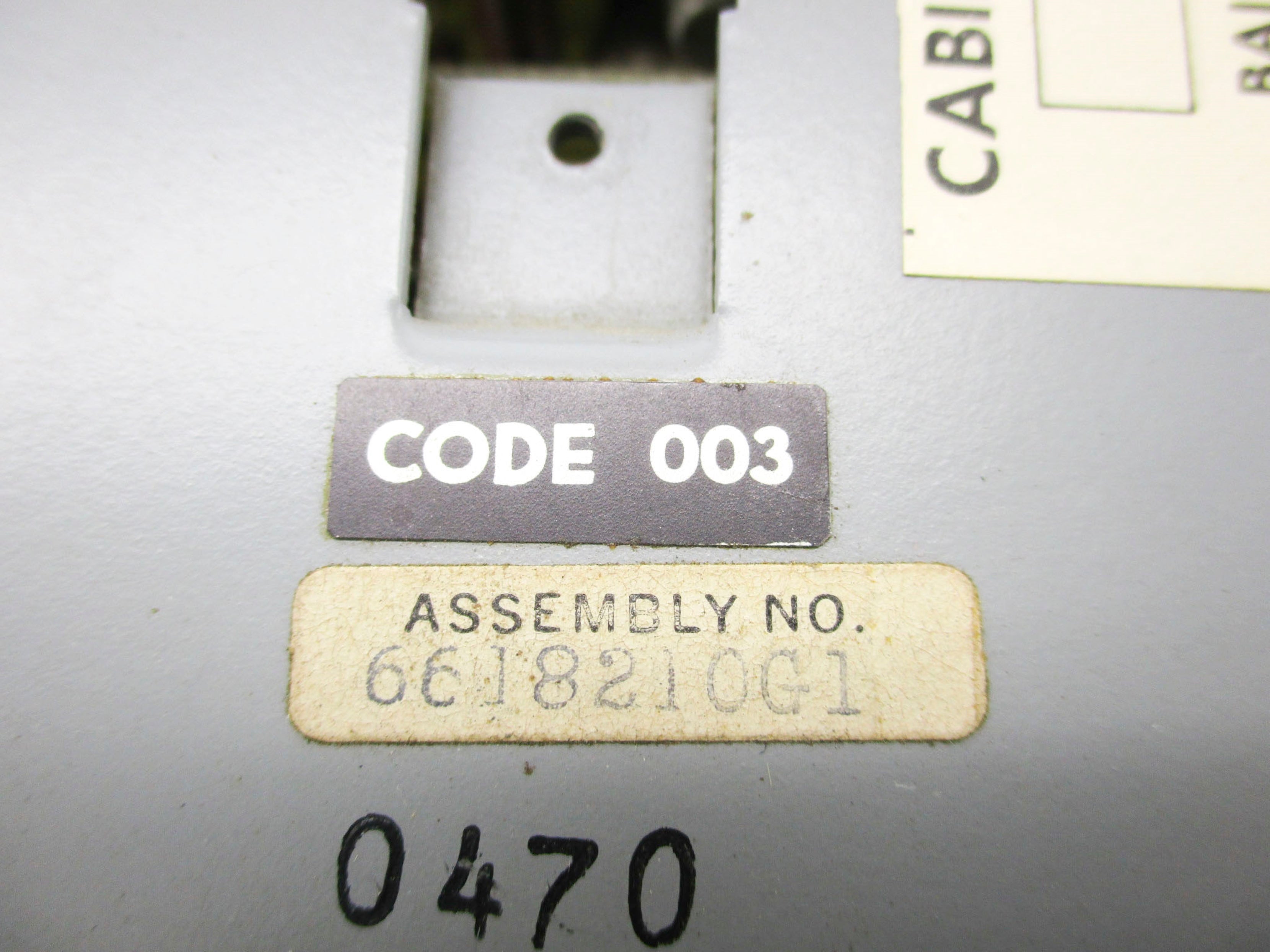 SPARE PART 6618210G1 UNMP