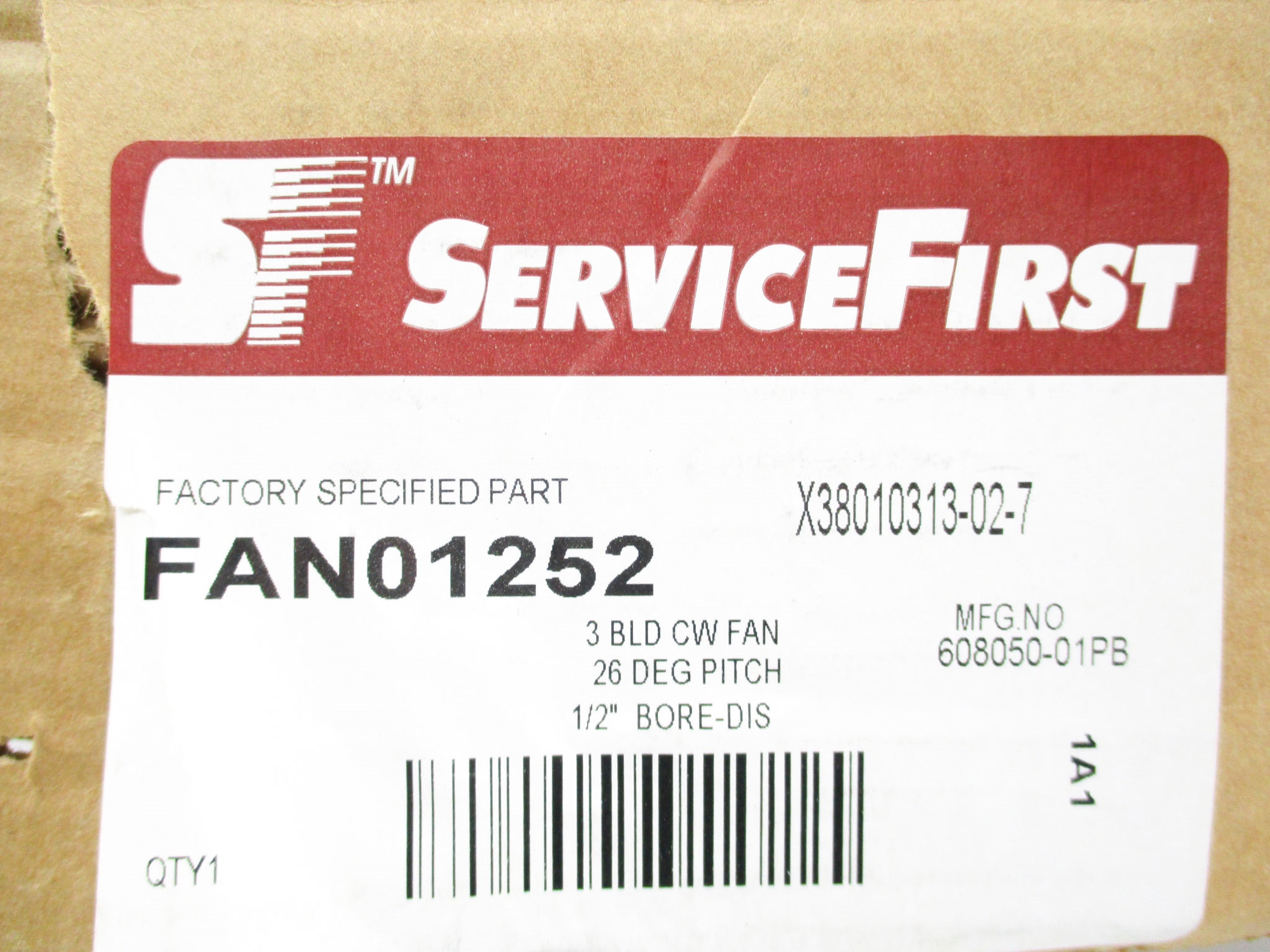 SERVICE FIRST X38010313-02-7 NSMP
