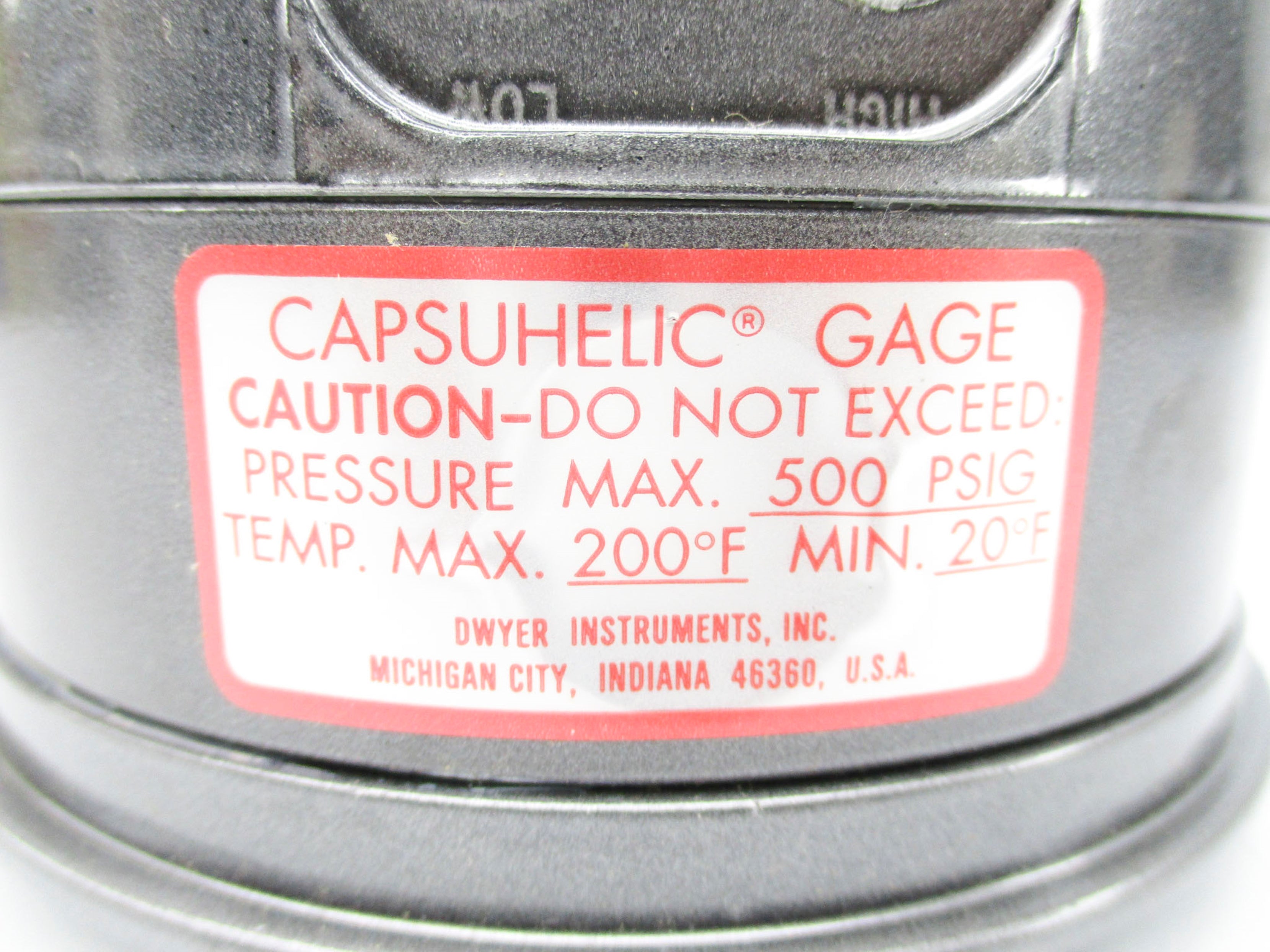 DWYER 4002 500PSI NSMP