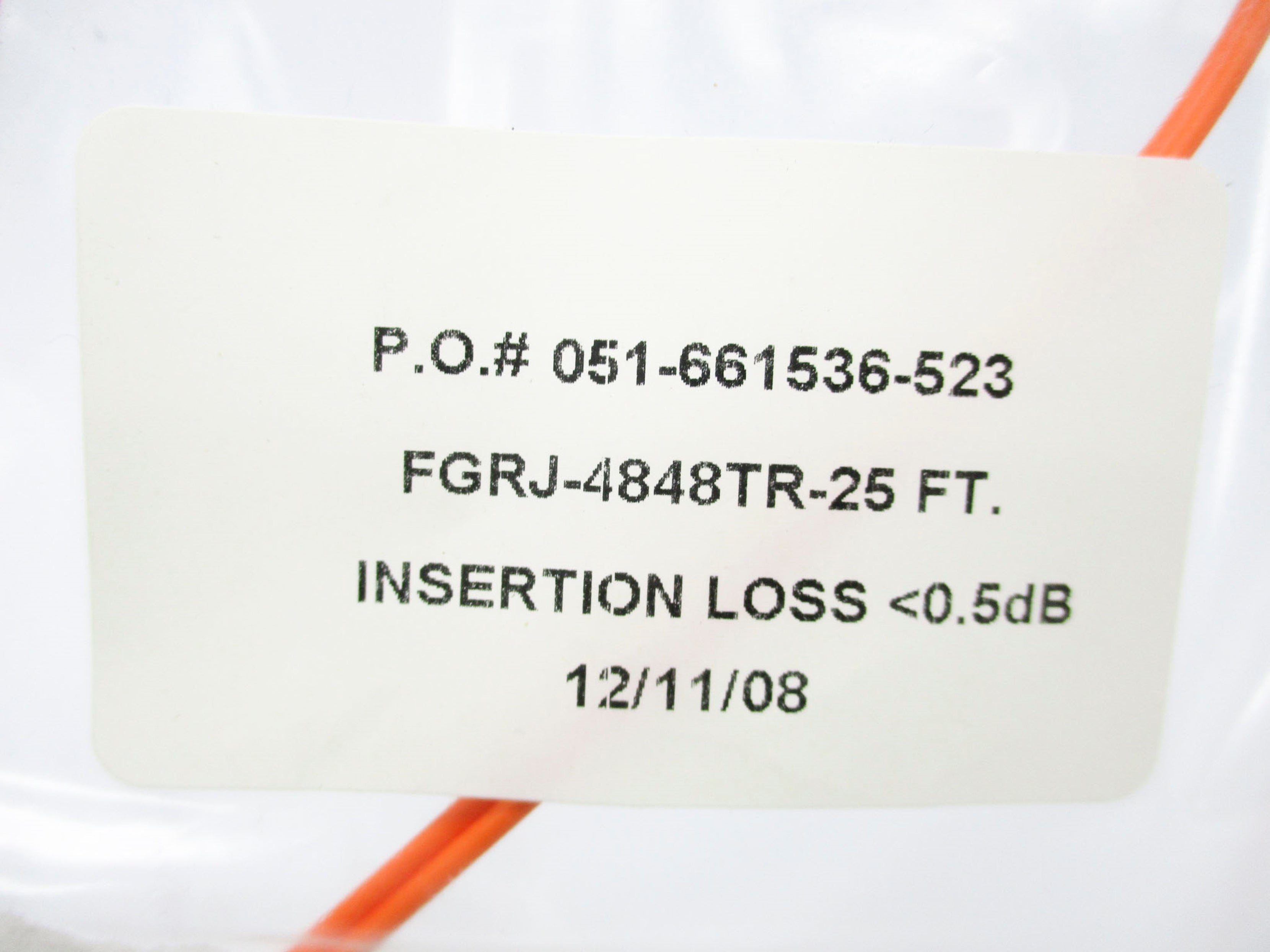 CABLE FGRJ-4848TR-25FT NSNP