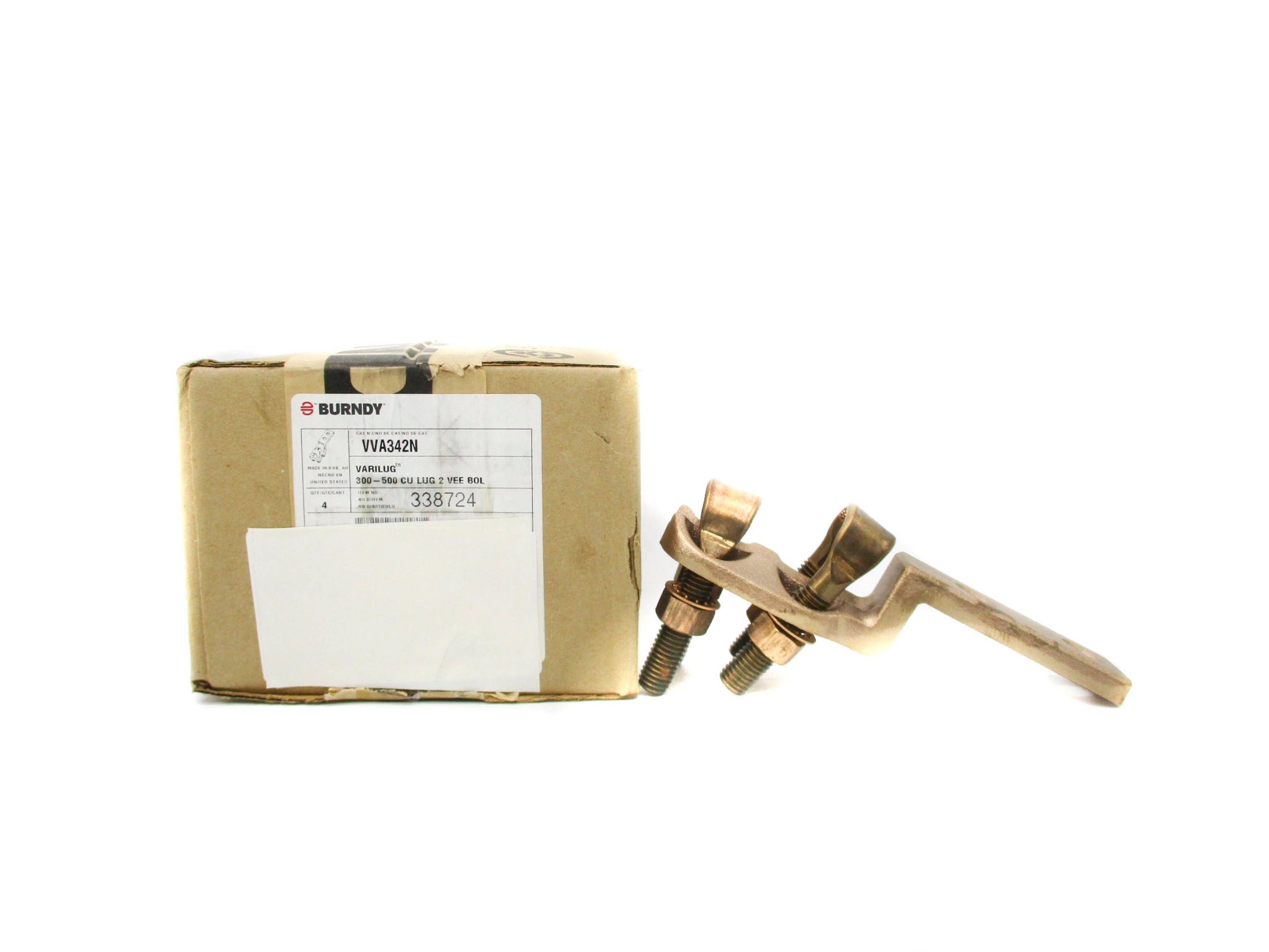 BURNDY VVA34-2N (PKG OF 4) NSMP