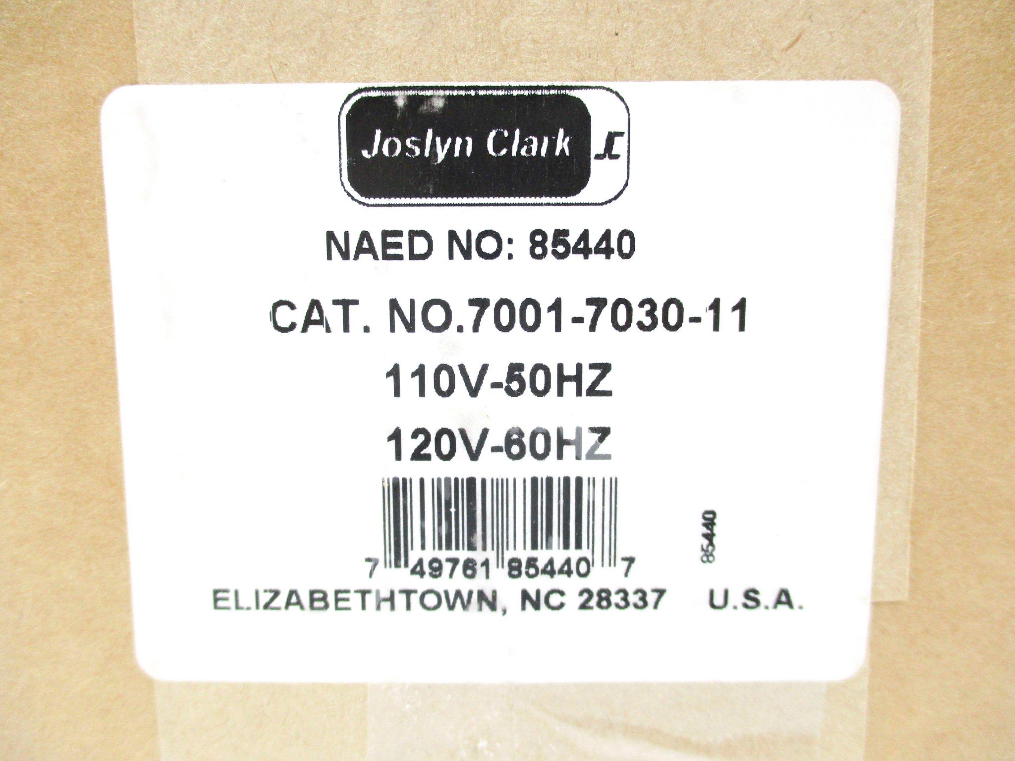 JOSLYN CLARK 7001-7030-11 110/120V 40A NSMP