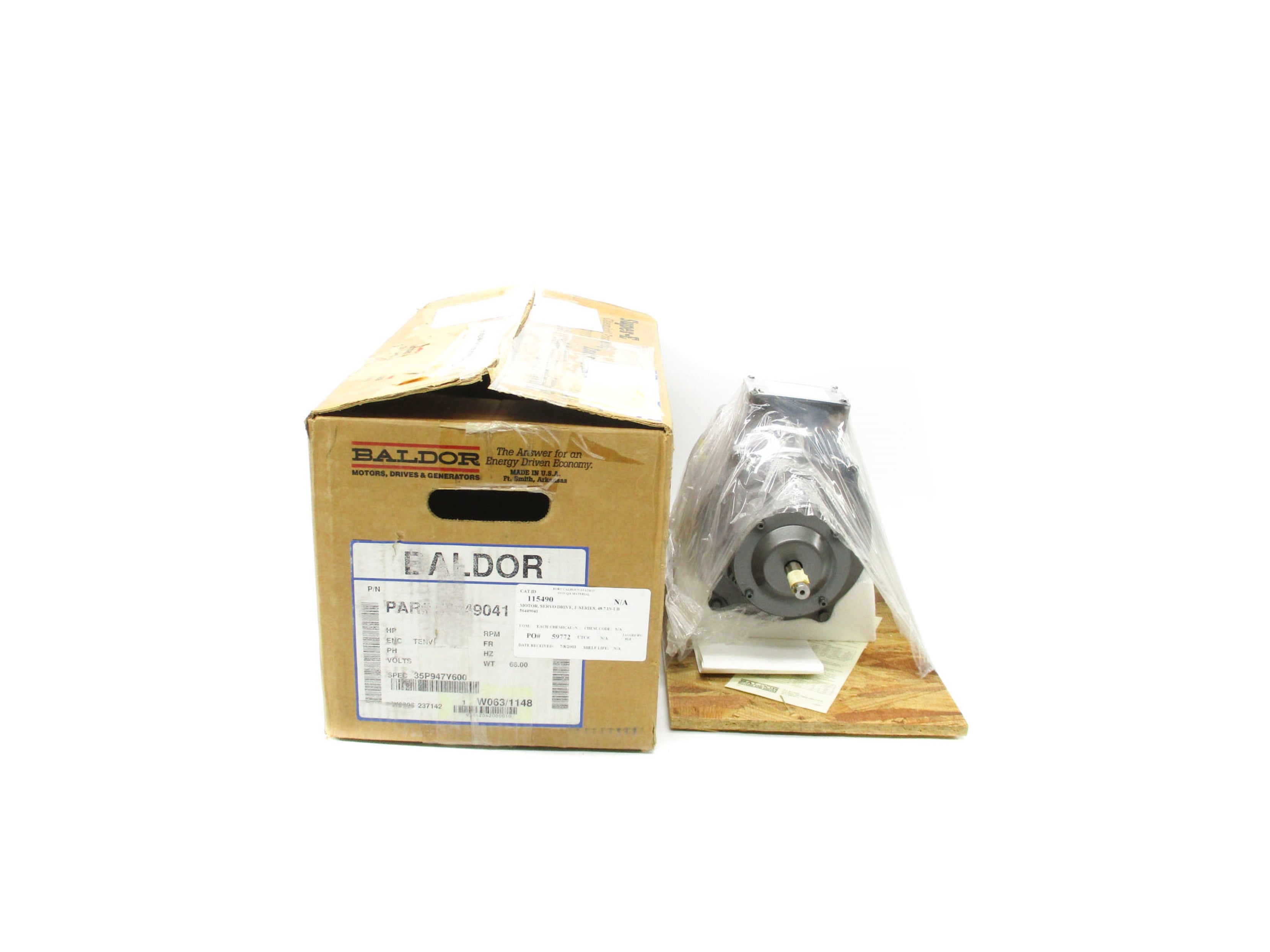 BALDOR W063/1148 NSMP